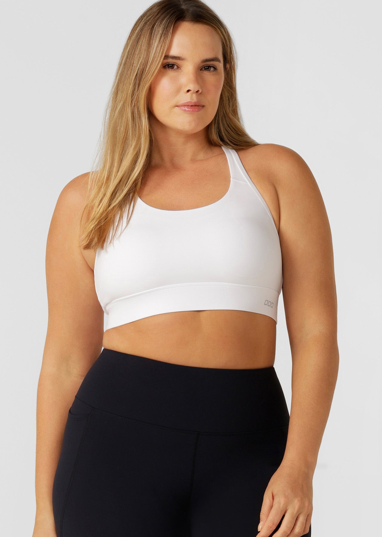 Lorna Jane Amy Maximum Support Sports Bra - White