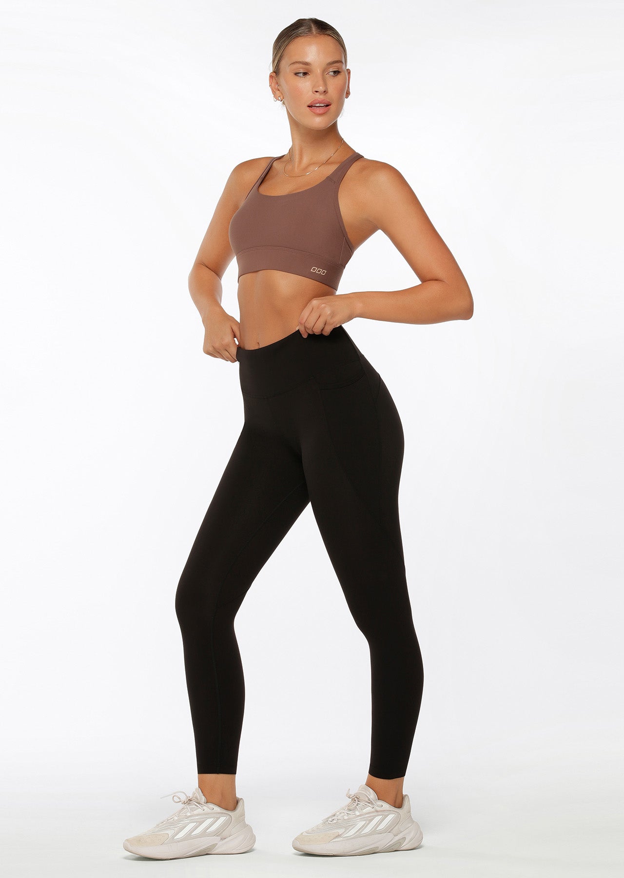 Lorna Jane Amy Phone Pocket Ankle Biter Leggings - Black