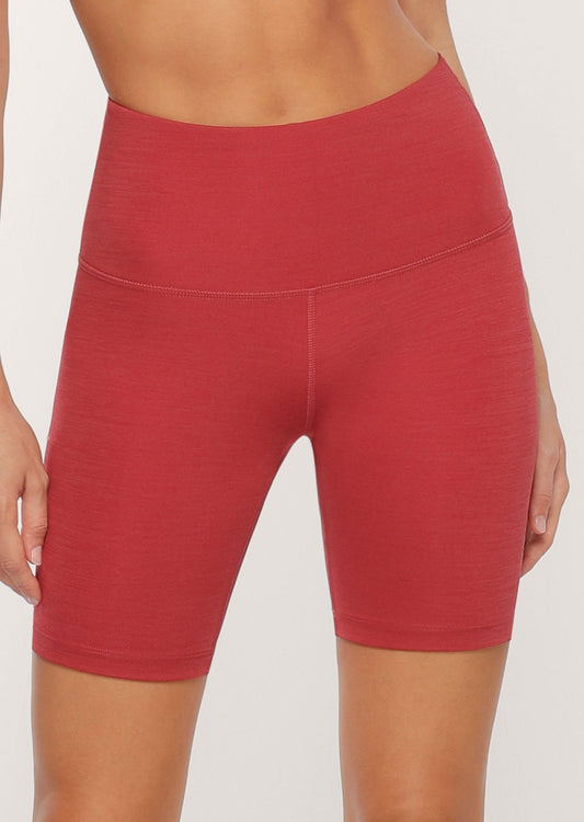 Lorna Jane Energise Original Sh - Light Dark Red Marl