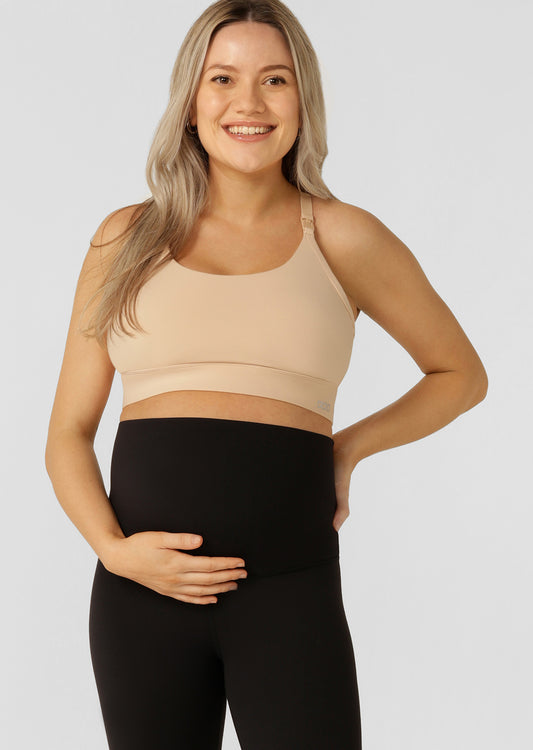 Lorna Jane LJ Nursing Bra - Almond