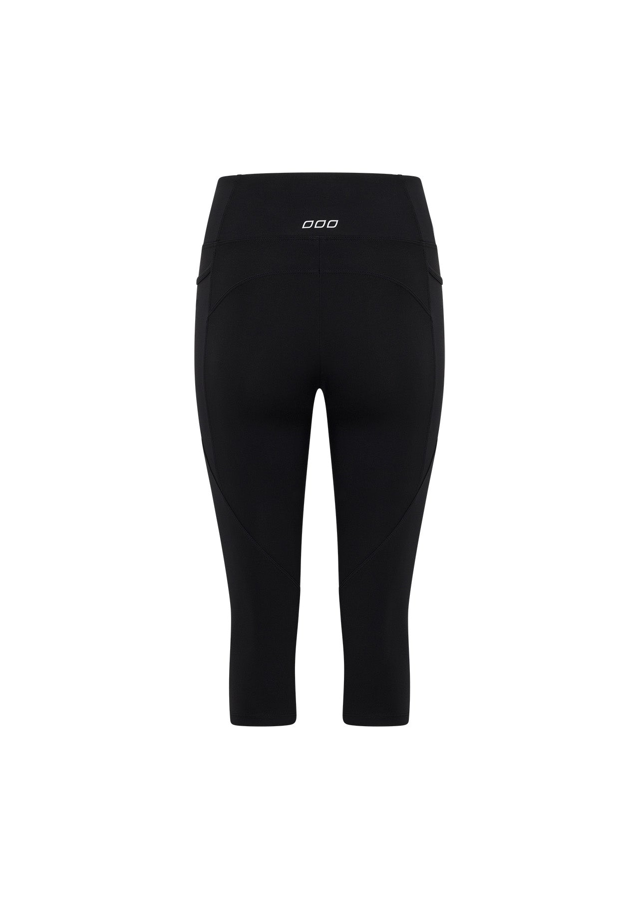 Lorna Jane Amy Phone Pocket 3/4 Leggings - Black