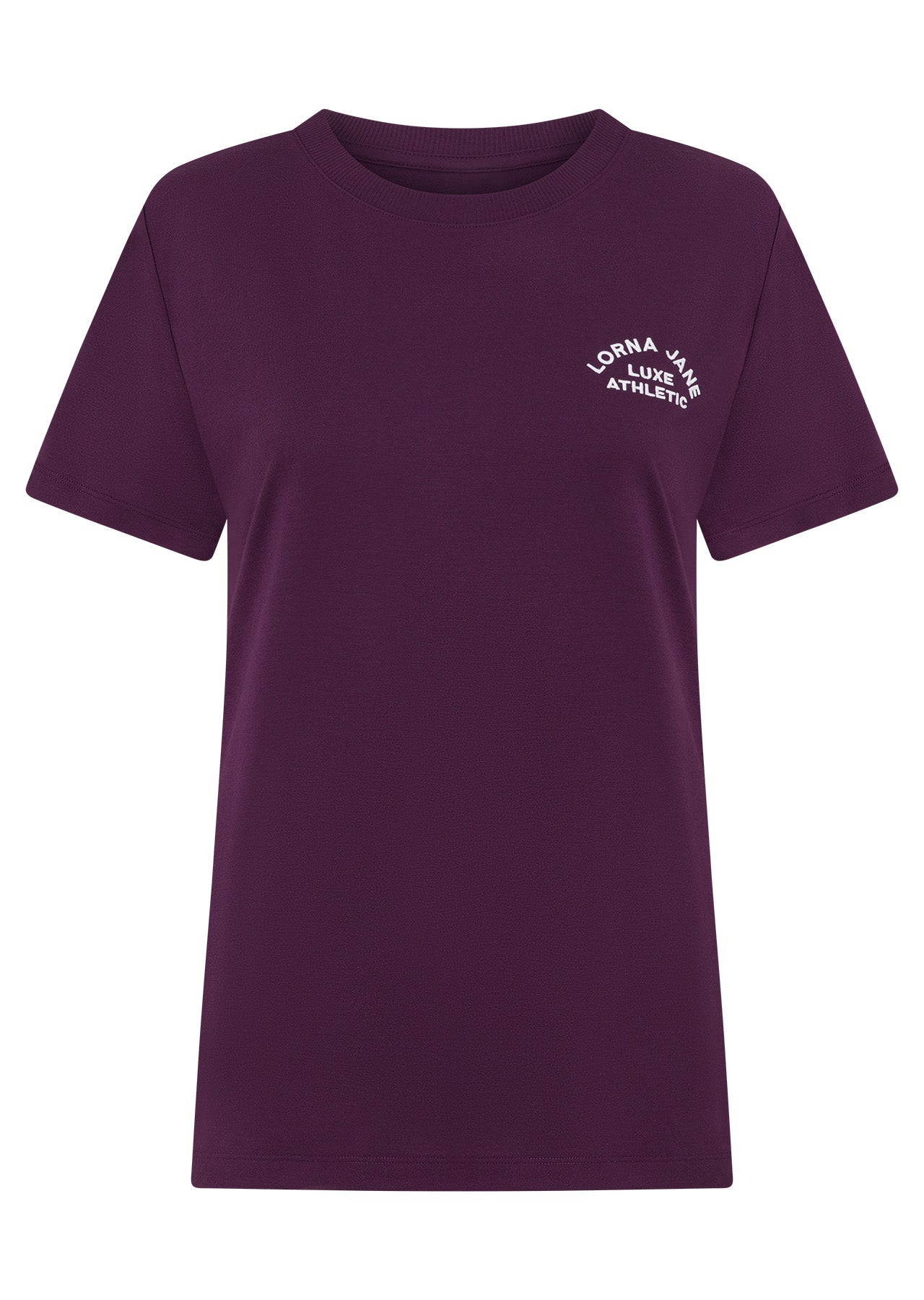 Lorna Jane Lotus T-Shirt - Dark Grape