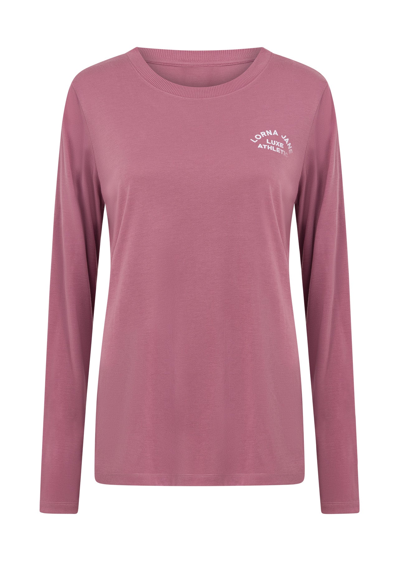 Lorna Jane Lotus Long Sleeve Top - Berry Icing