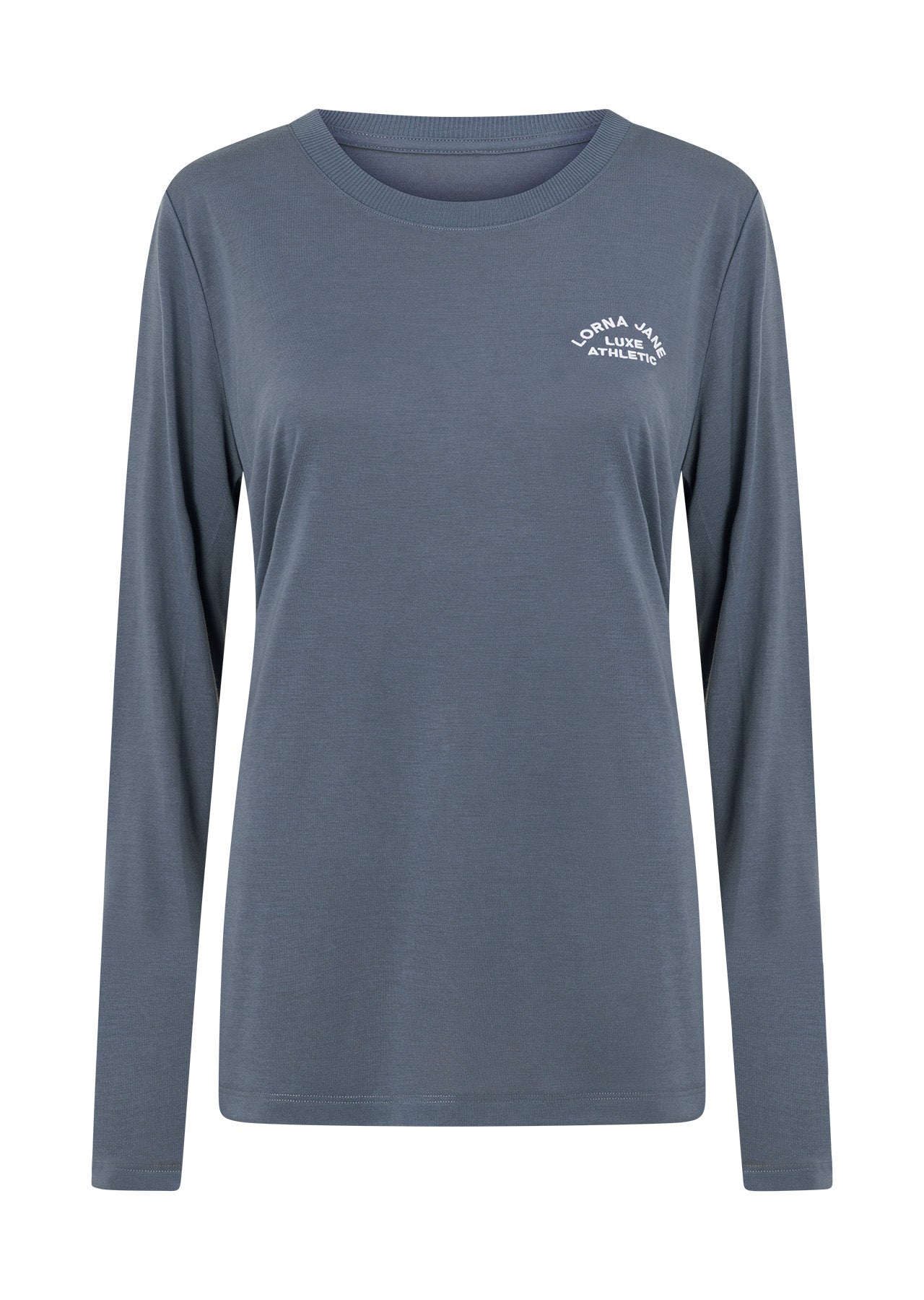 Lorna Jane Lotus Long Sleeve Top - Powder Grey
