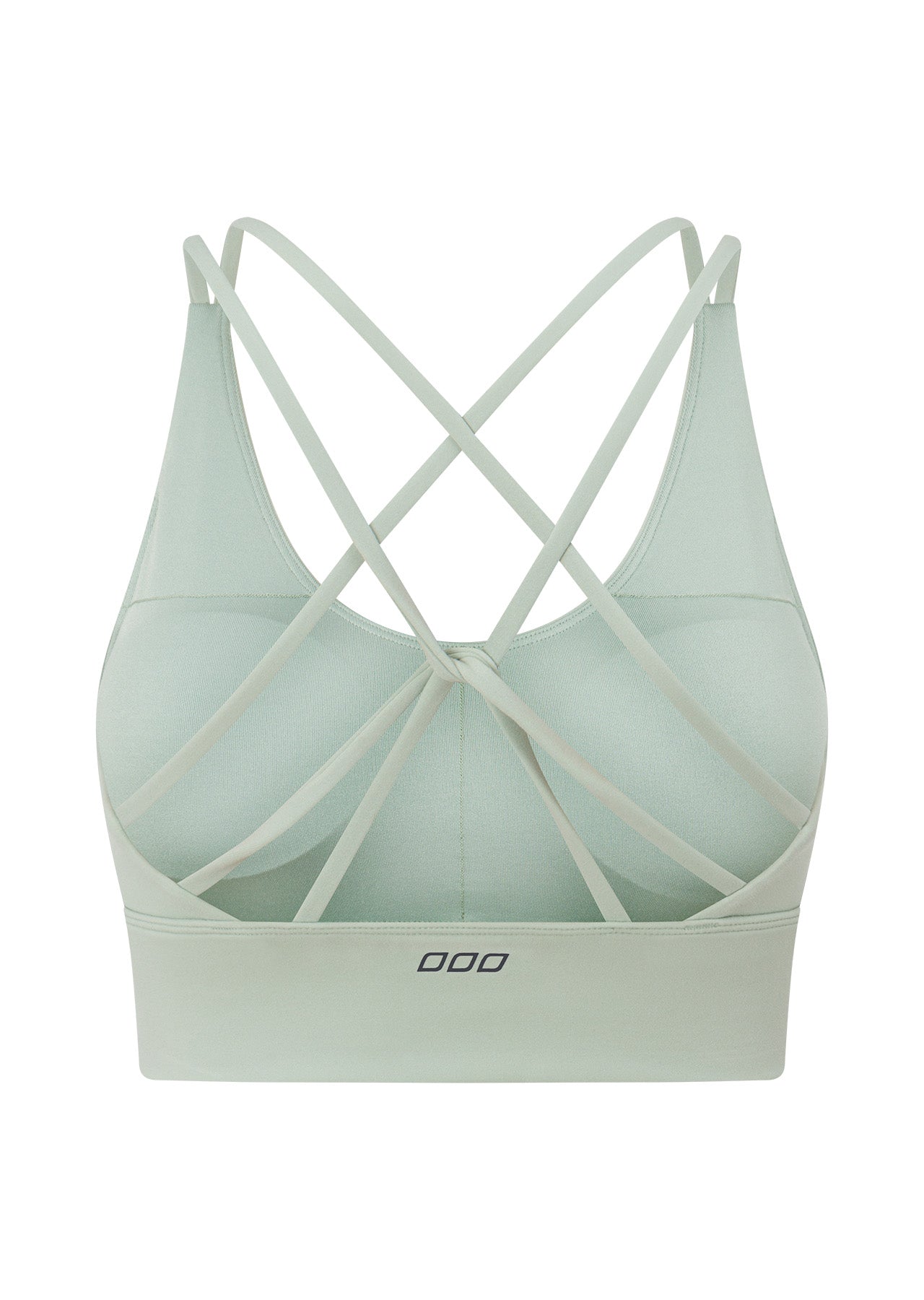 Lorna Jane Lotus Longline Sports Bra - Iced Matcha