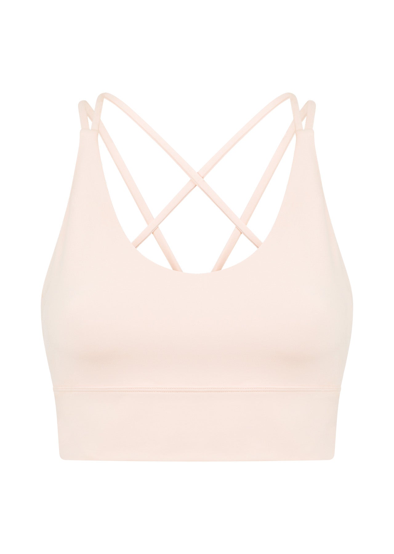 Lorna Jane Lotus Longline Sports Bra - Petal