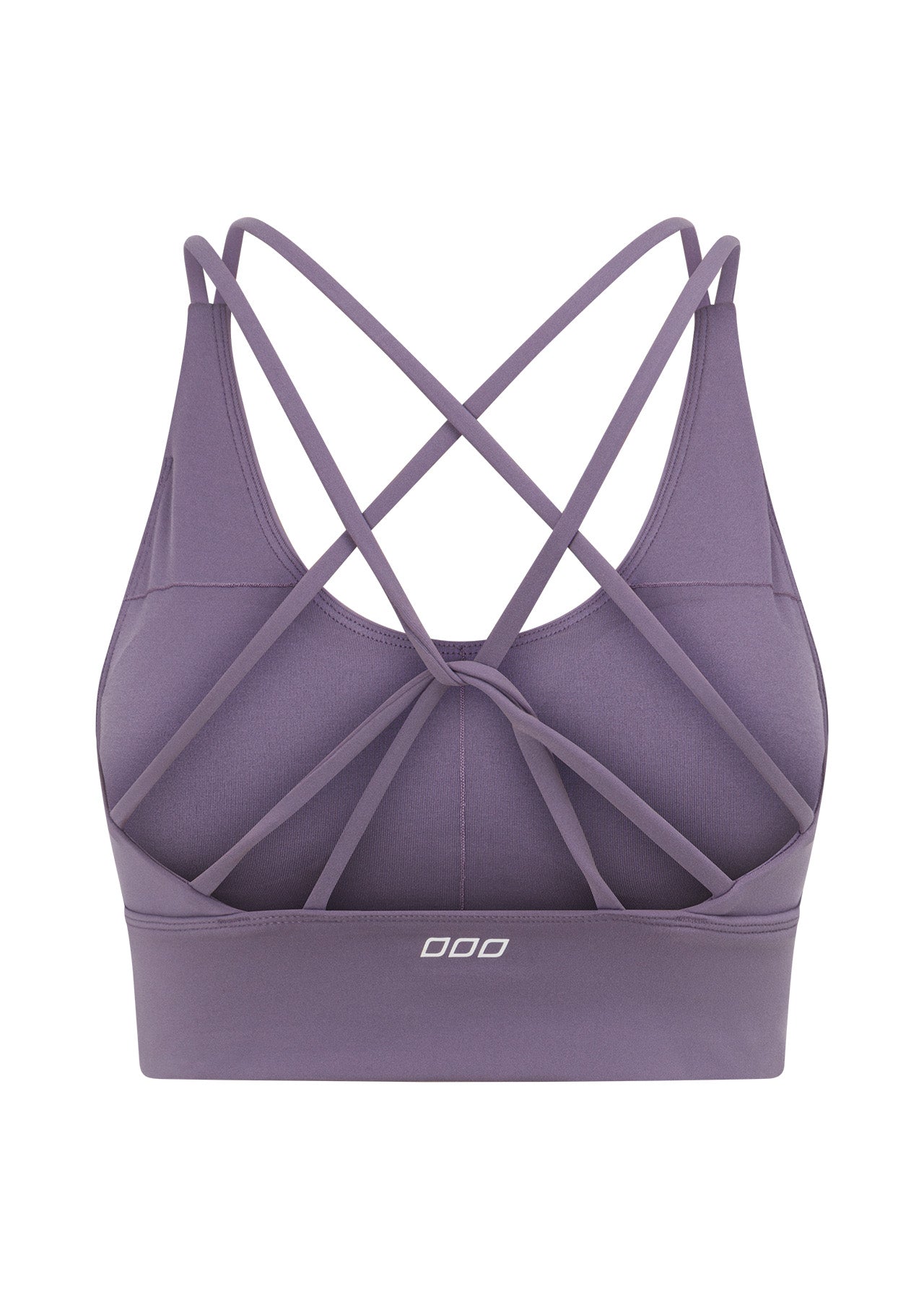 Lorna Jane Lotus Longline Sports Bra - Purple Dusk