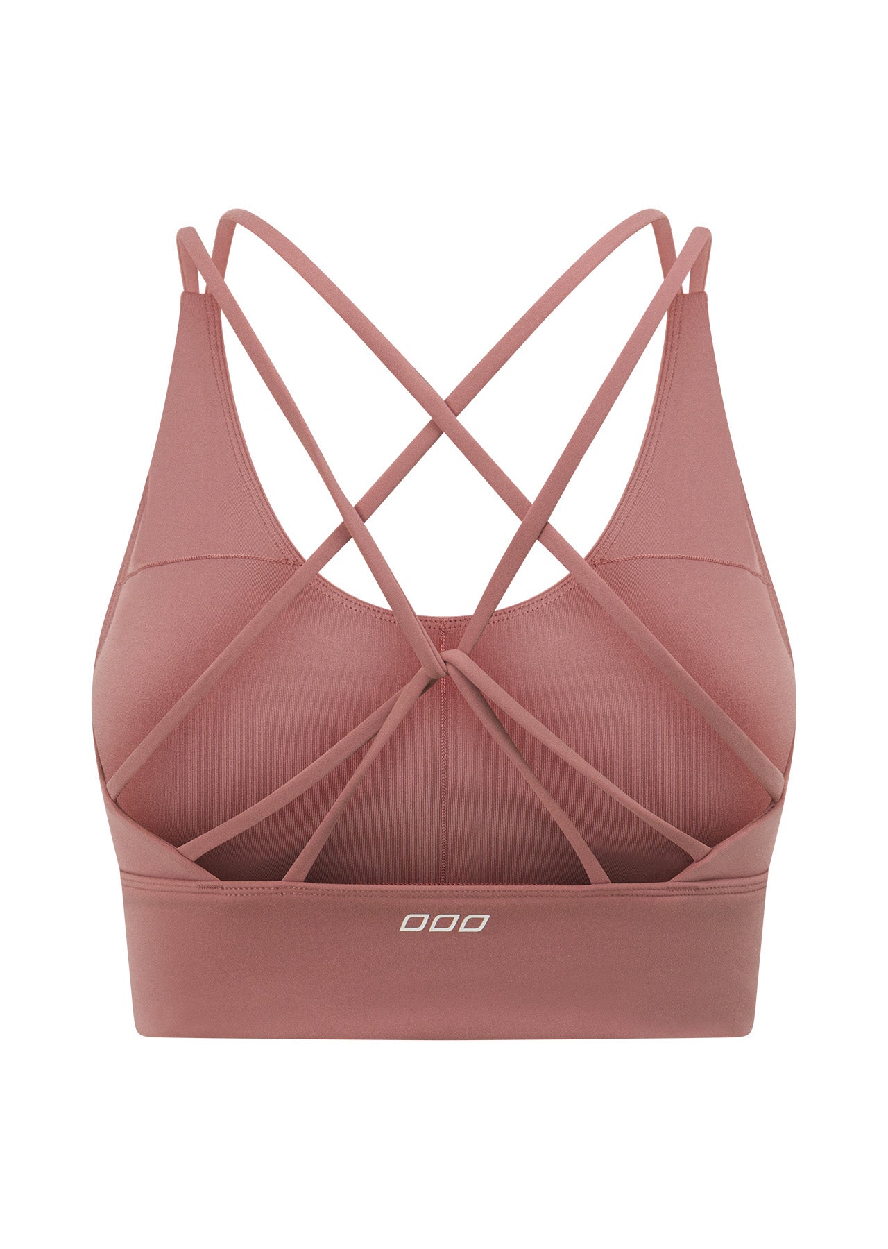 Lorna Jane Lotus Longline Sports Bra - Wild Rose