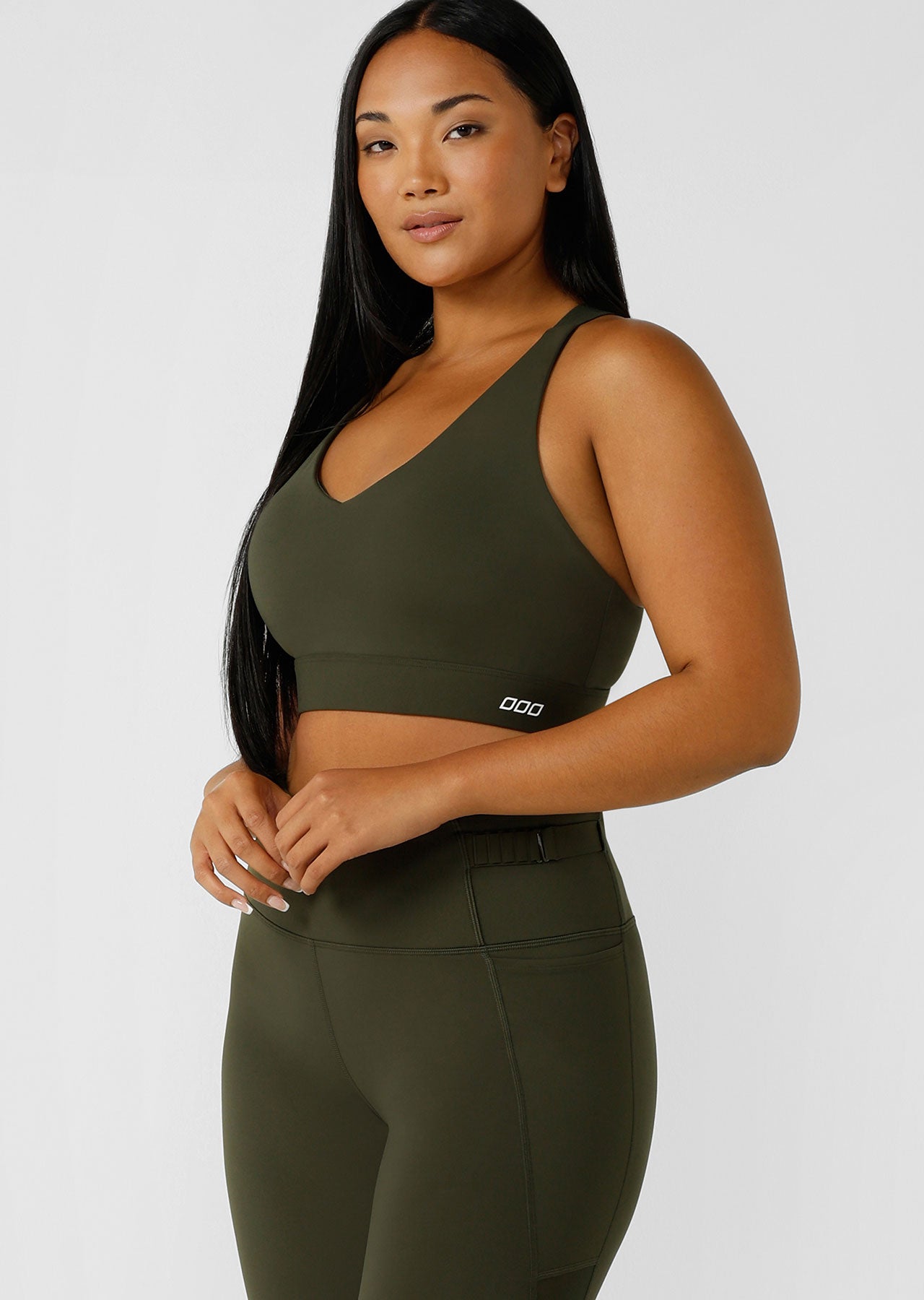 Lorna Jane Amy Sports Bra - Luxury Green