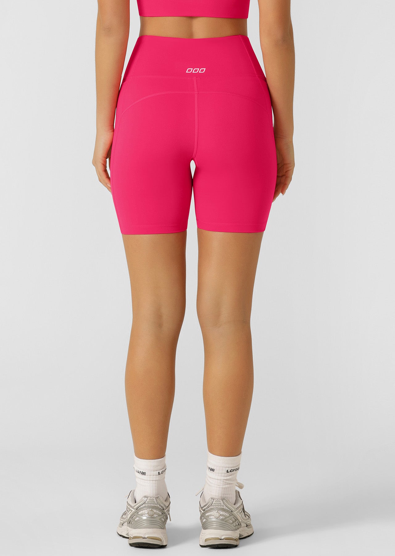 Lorna Jane Amy Phone Pocket Tech Bike Short - Neon Raspberry