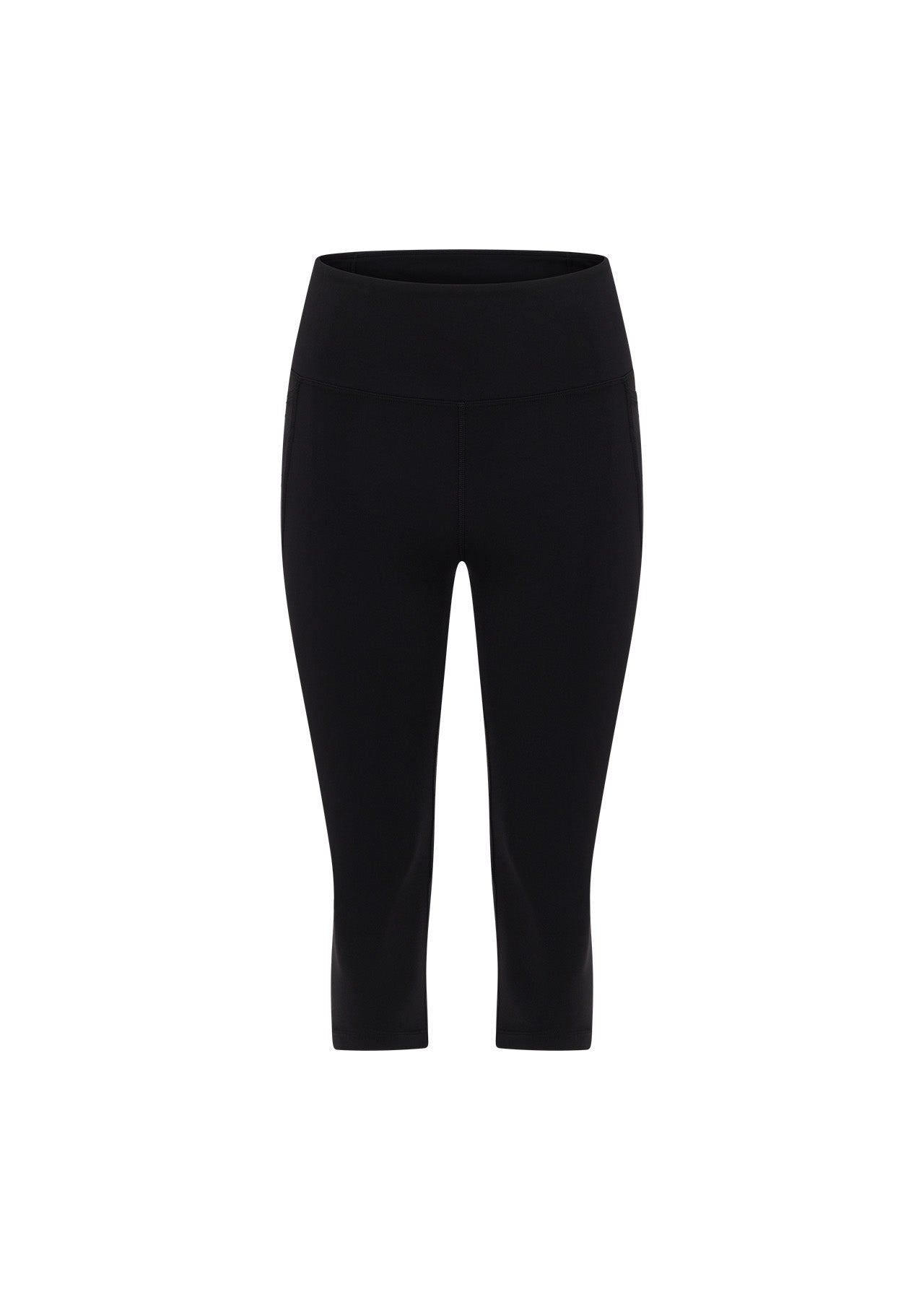 Lorna Jane Amy Phone Pocket 3/4 Tech Leggings - Recycled Black