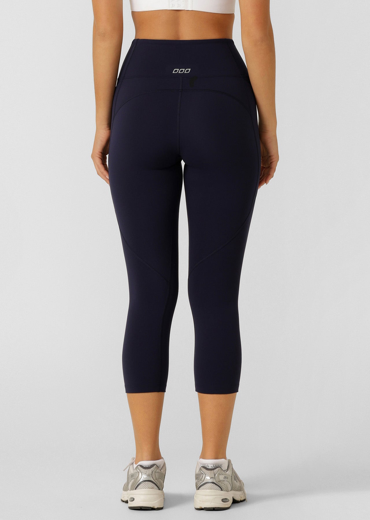 Lorna Jane Amy Phone Pocket 7/8 Tech Leggings - French Navy