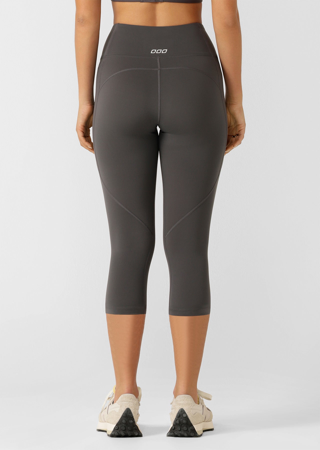 Lorna Jane Amy Phone Pocket 7/8 Tech Leggings - Titanium