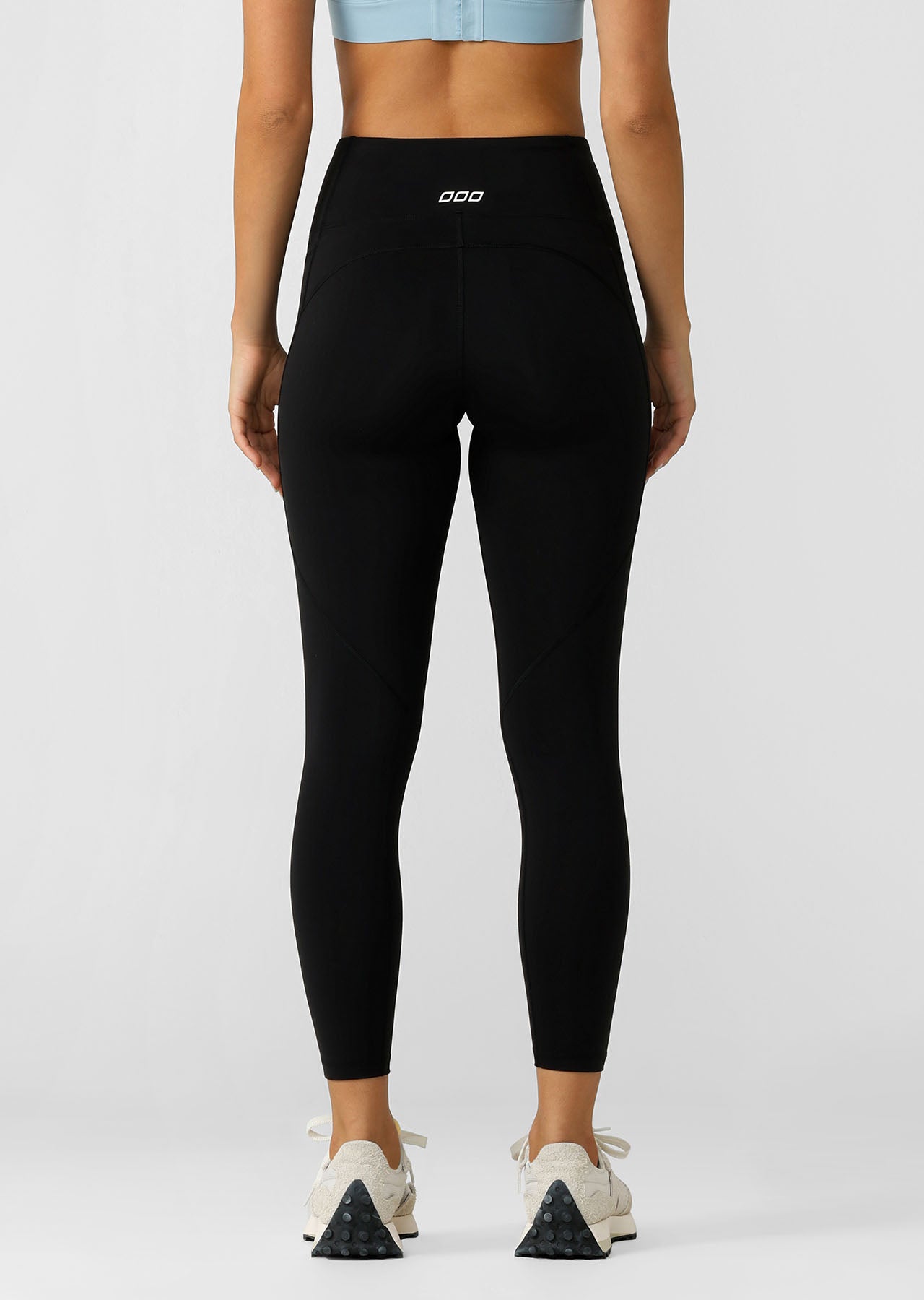 Lorna Jane Amy Phone Pocket Ankle Biter Tech Leggings - Recycled Black