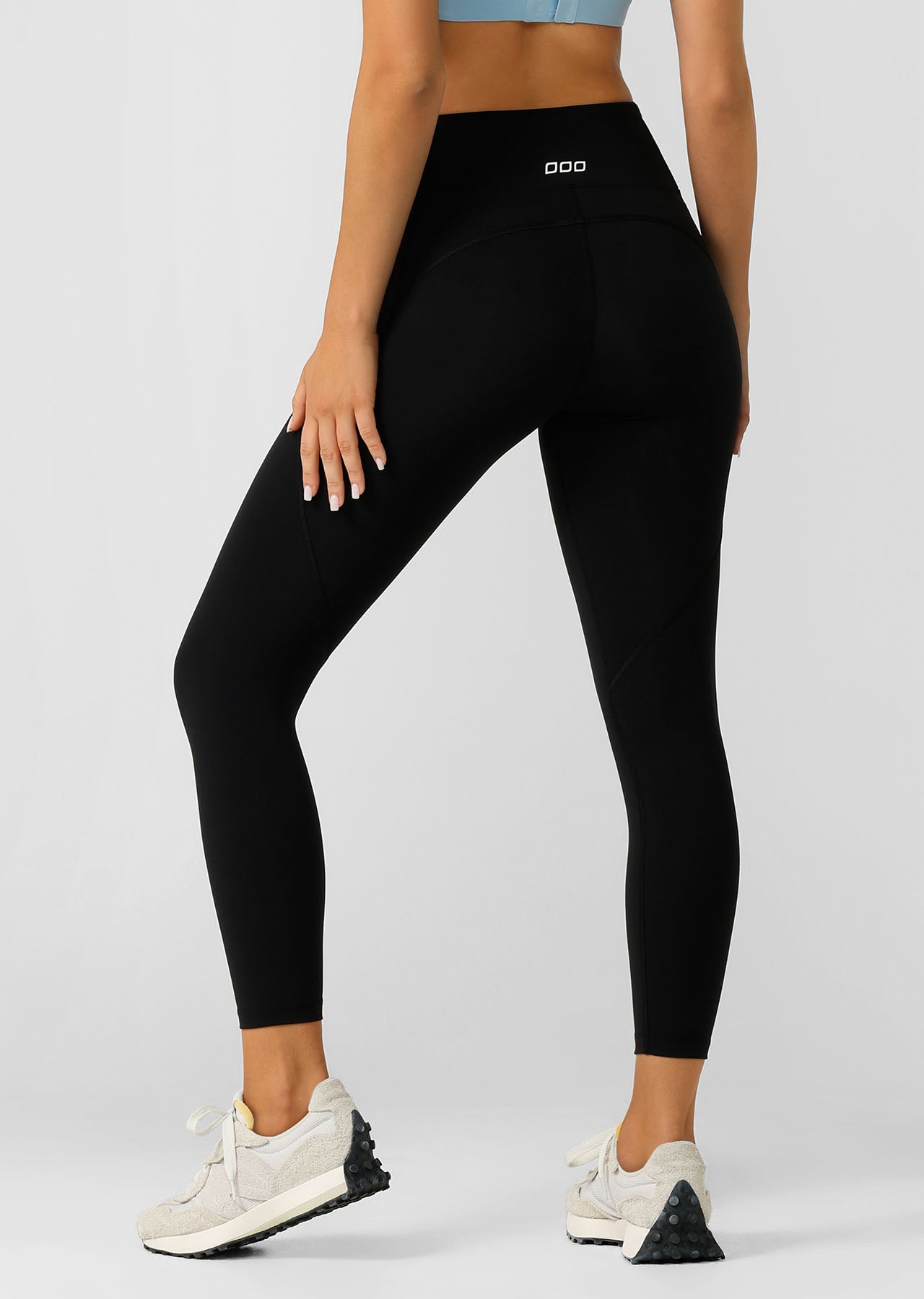 Lorna Jane Amy Phone Pocket Ankle Biter Tech Leggings - Recycled Black