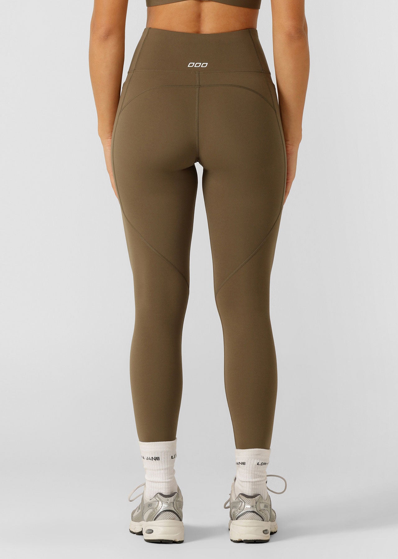 Lorna Jane Amy Phone Pocket Ankle Biter Tech Leggings - Hazel