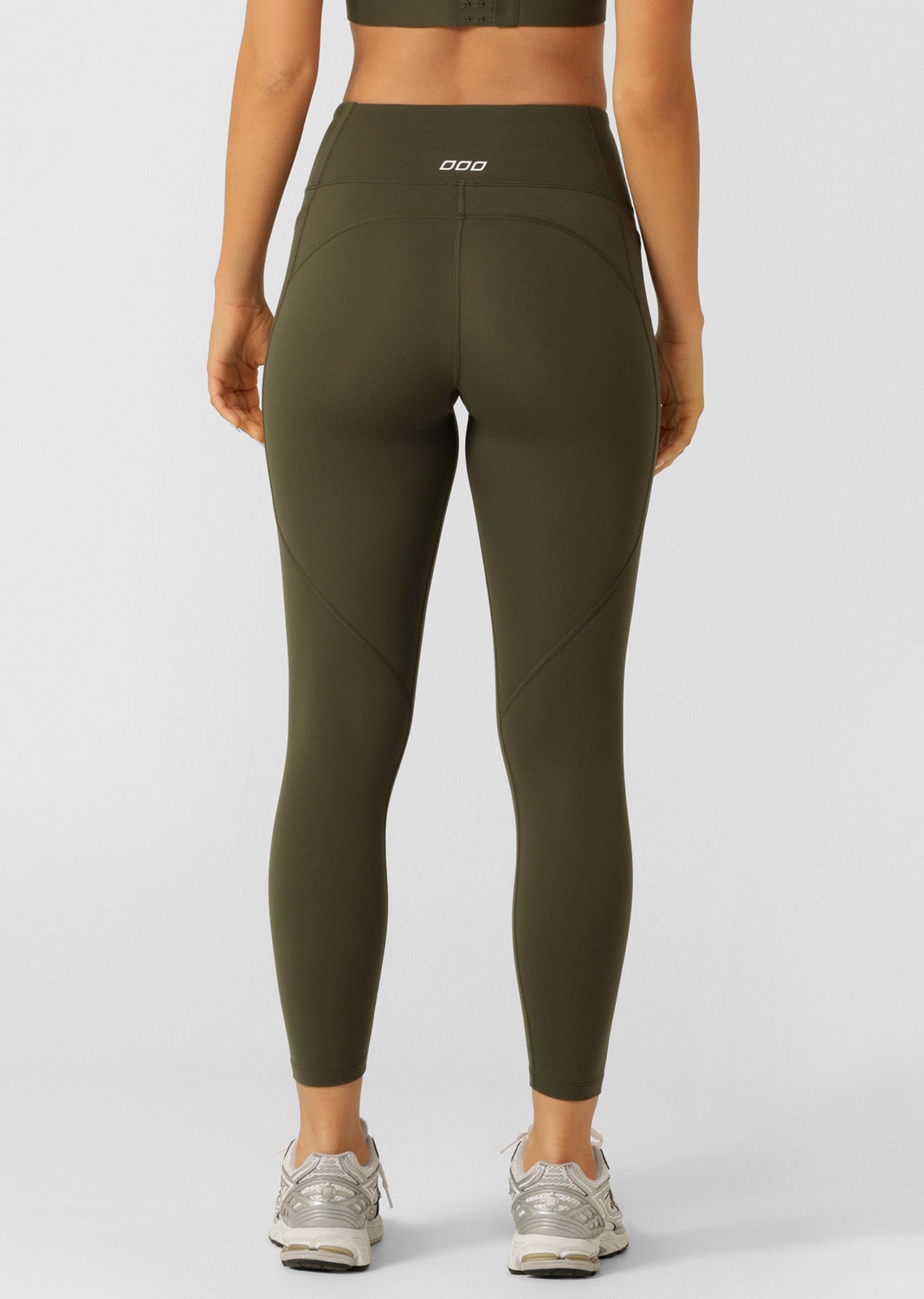 Lorna Jane Amy Phone Pocket Ankle Biter Tech Leggings - Luxury Green