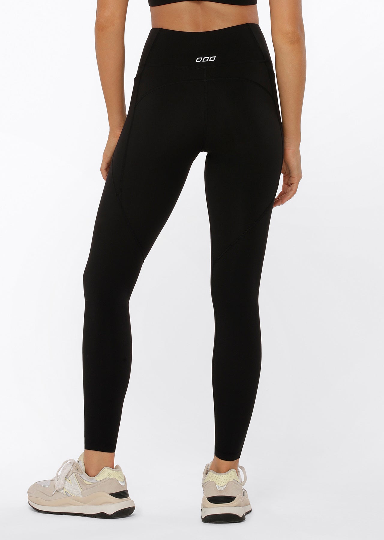 Lorna Jane Amy No Ride Phone Pocket Full Length Leggings - Recycled Black