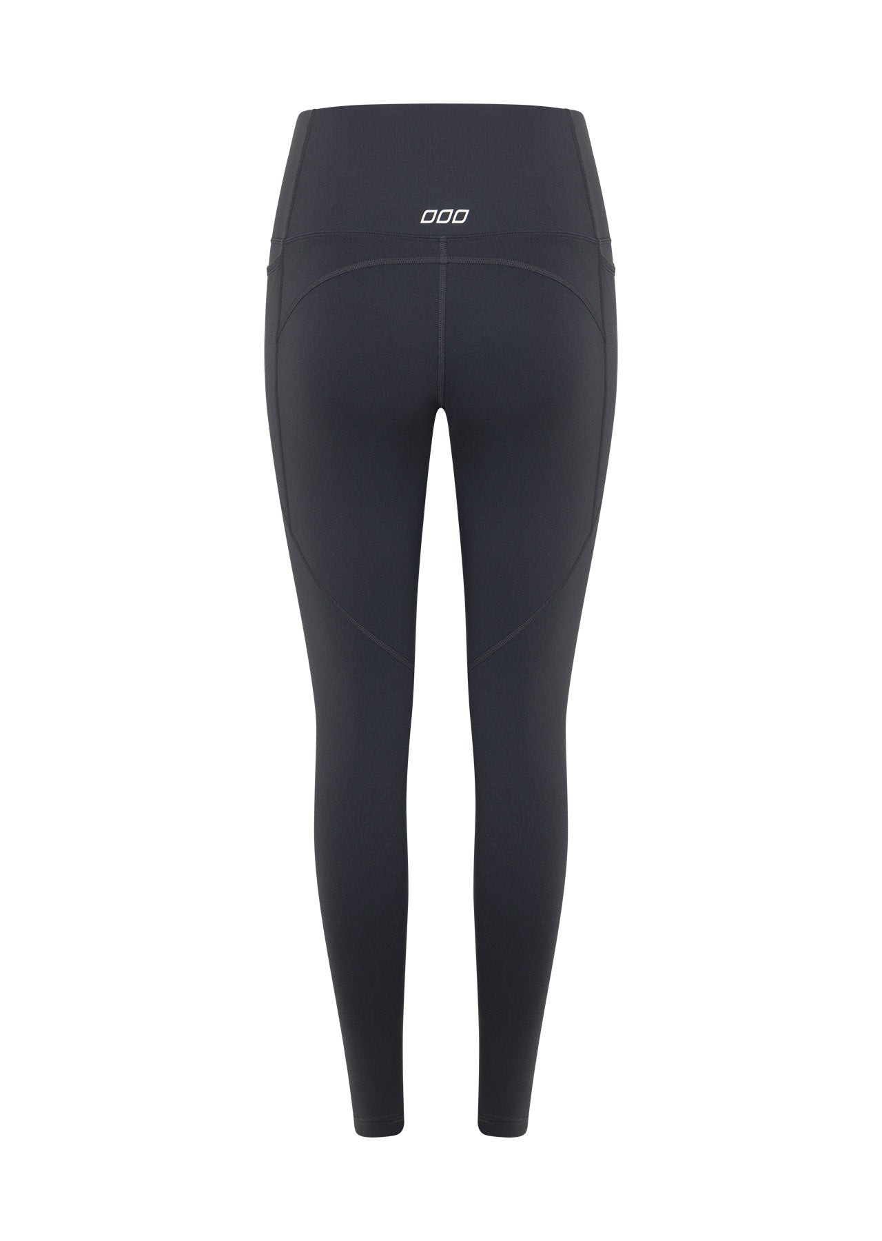 Lorna Jane Amy Thermal Phone Pocket Full Length Leggings - Dark Titanium