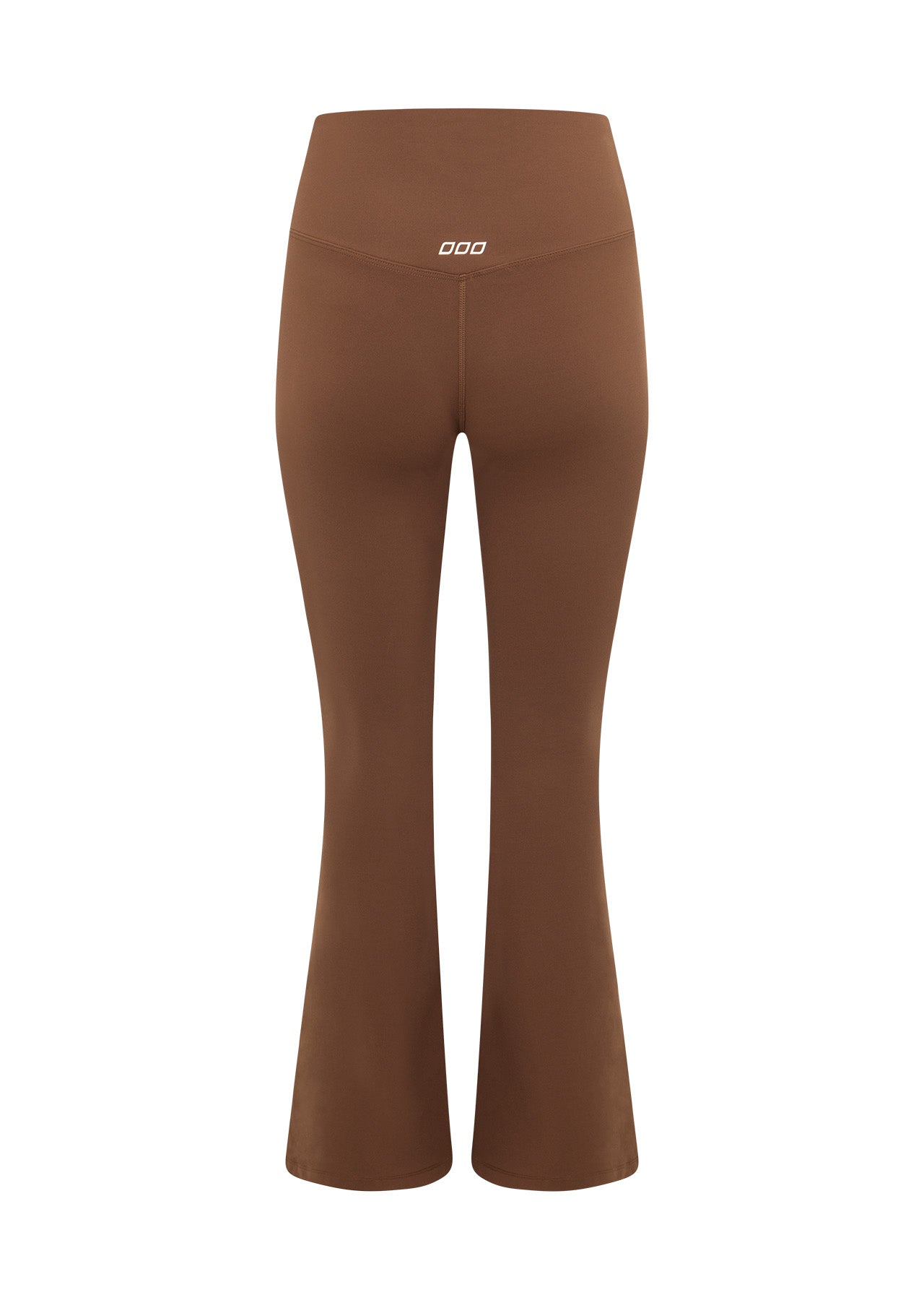 Lorna Jane Lotus Flared Leggings - Chocolate