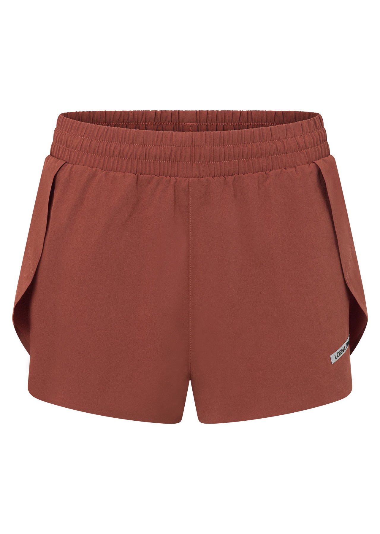 Lorna Jane Lightspeed Phone Pocket Run Shorts - Spice