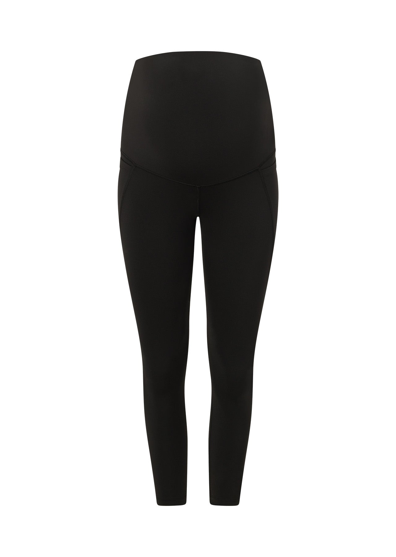 Lorna Jane LJ Maternity Phone Pocket Ankle Biter Leggings - Recycled Black