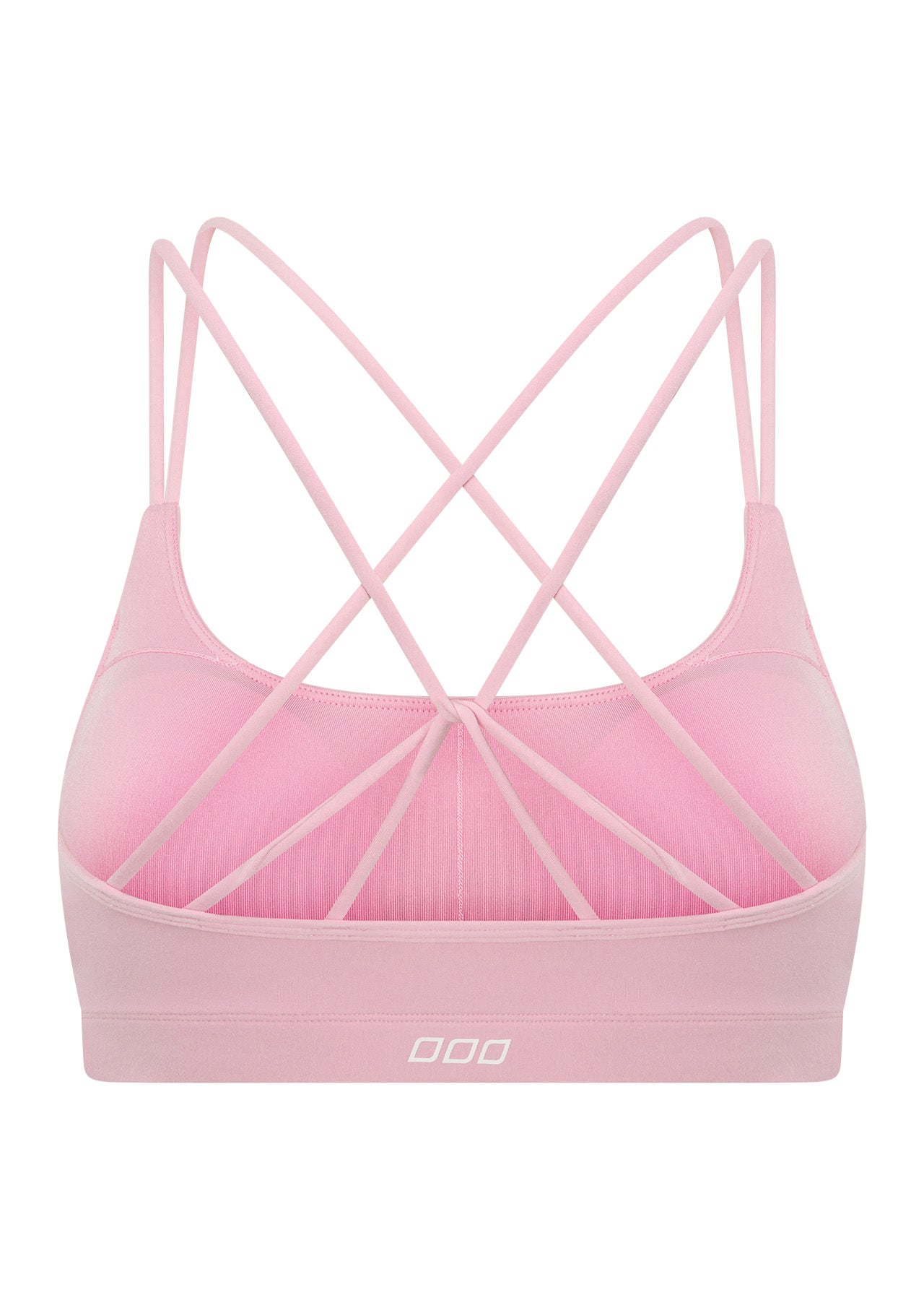 Lorna Jane Lotus Cropped Sports Bra - Sweet Pink