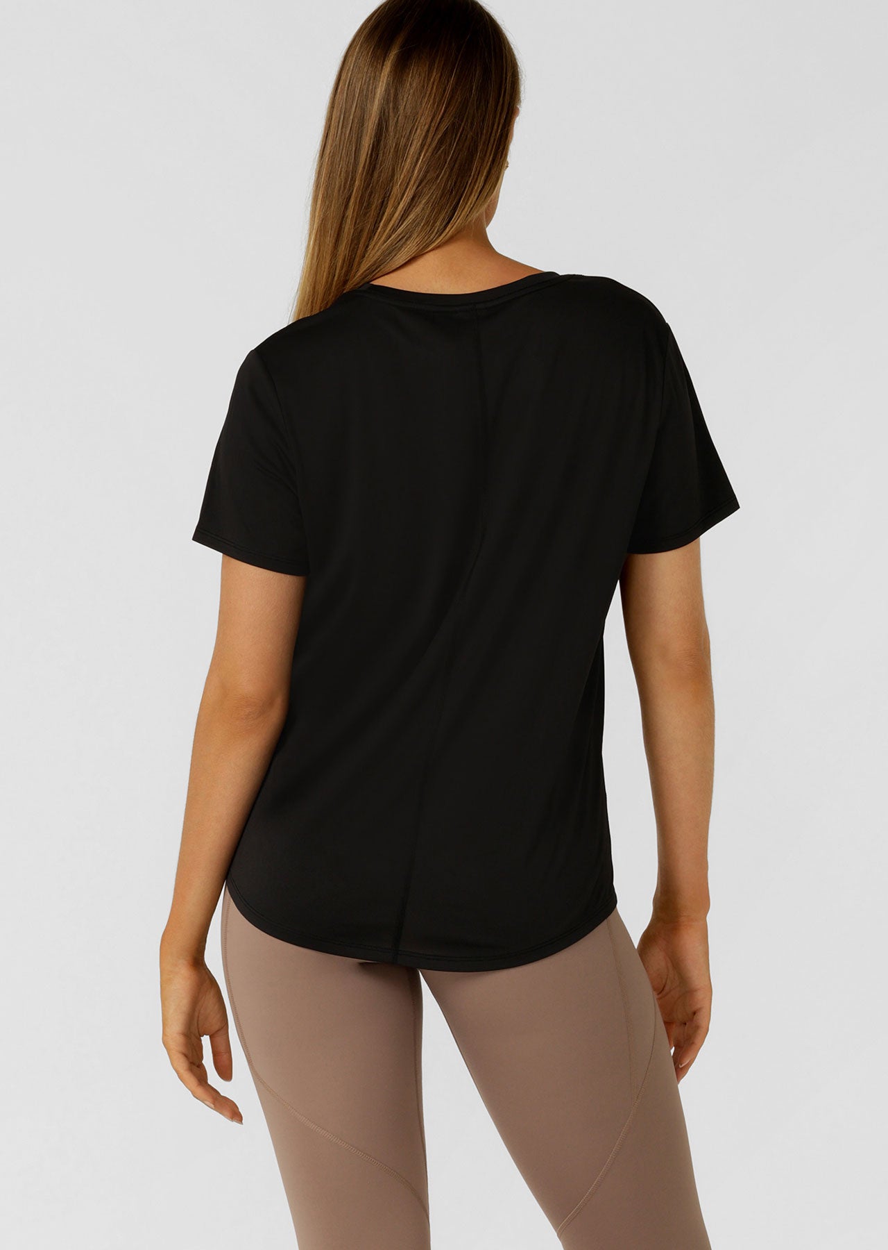 Lorna Jane Amy Dynamic Active T-shirt - Black