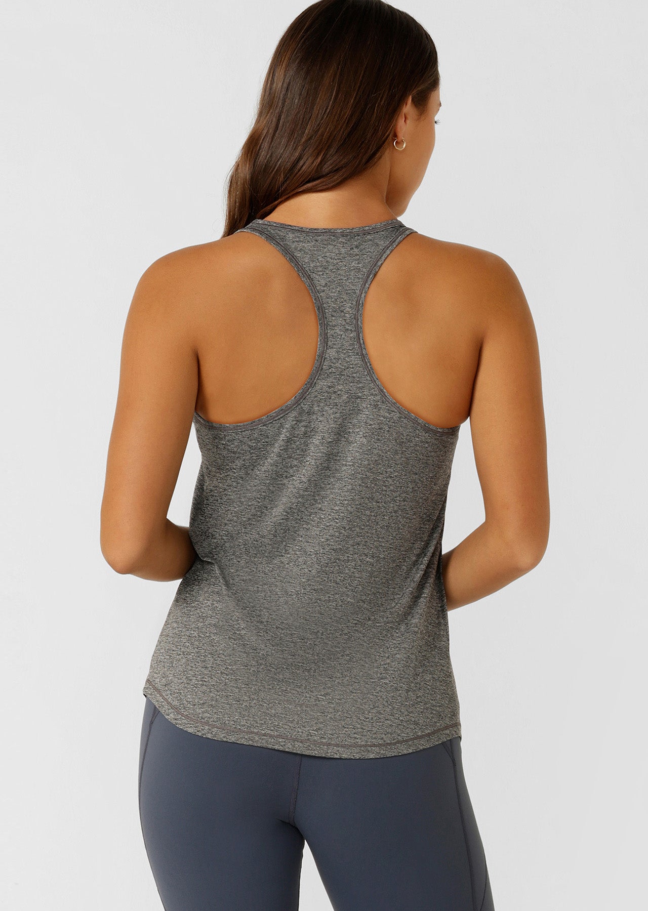 Lorna Jane Amy Dynamic Active Tank - Black Marl