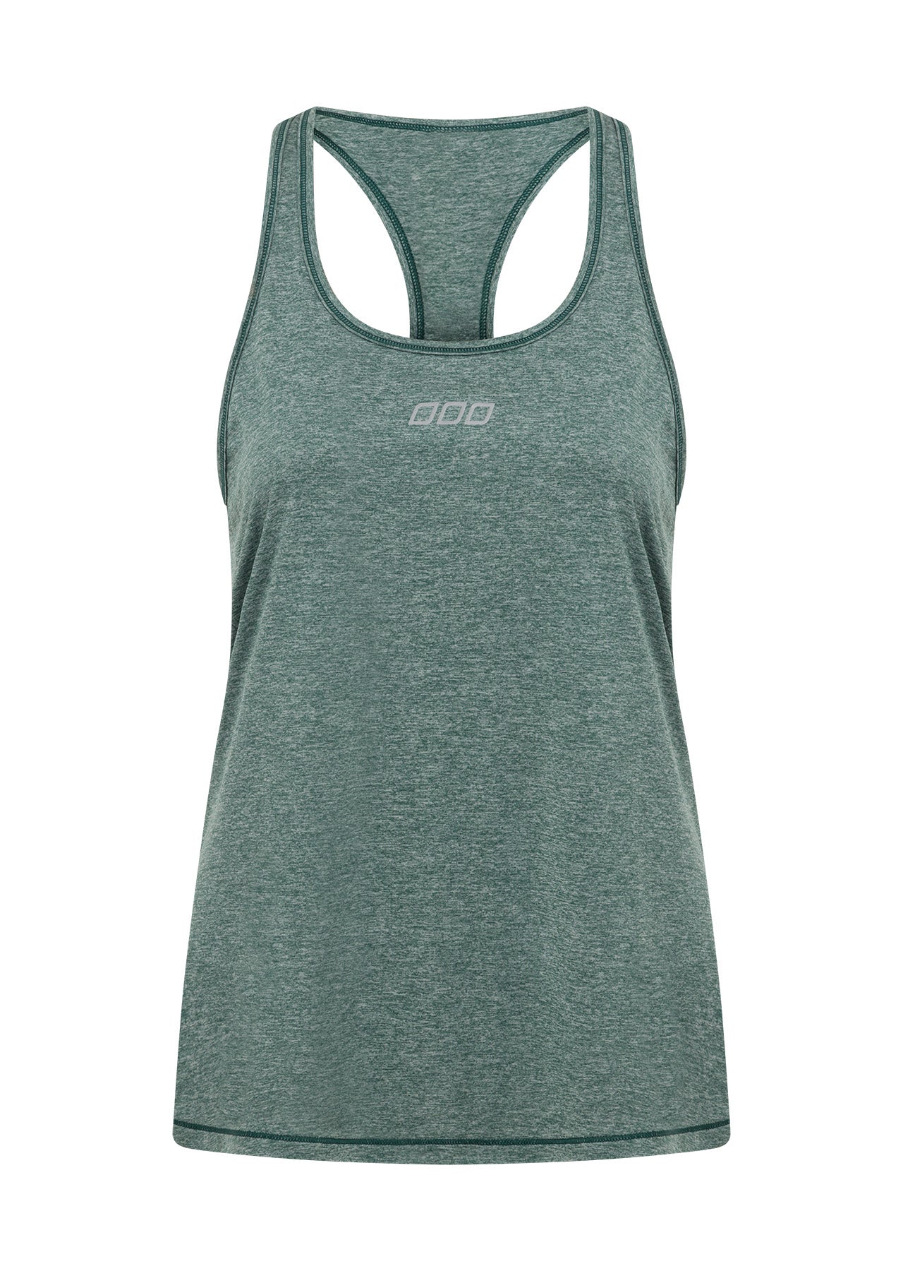 Lorna Jane Amy Dynamic Active Tank - Palmetto Green Marl
