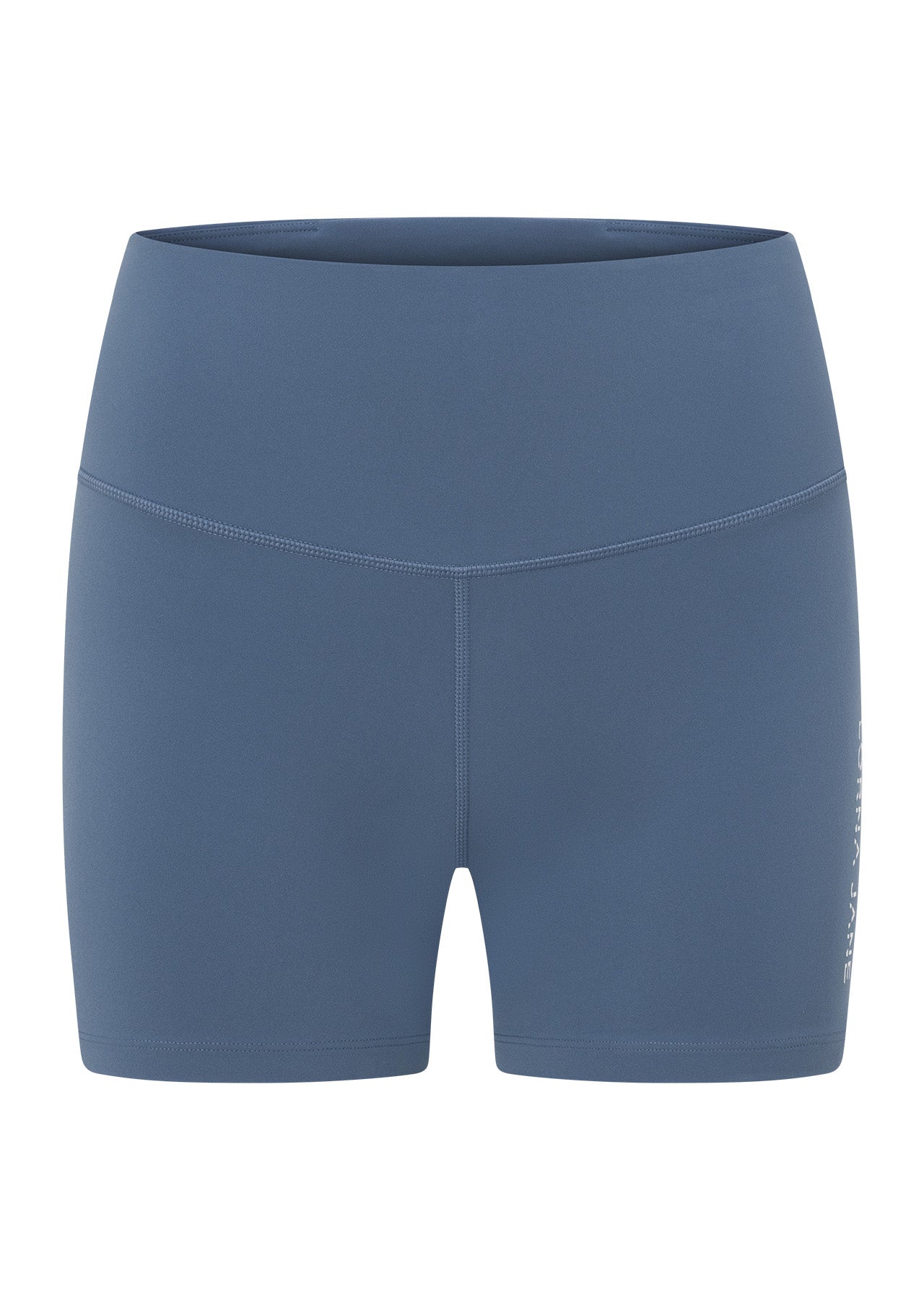 Lorna Jane Lotus No Chafe Phone Pocket 12cm Bike Shorts - Moonlight Blue