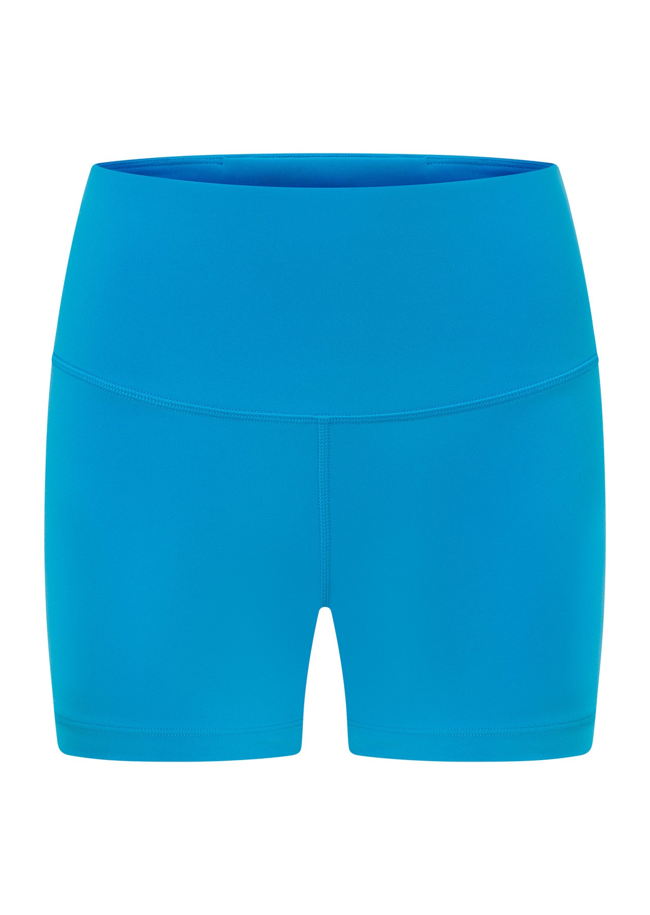 Lorna Jane Lotus No Chafe Phone Pocket 12cm Bike Shorts - Vista Blue