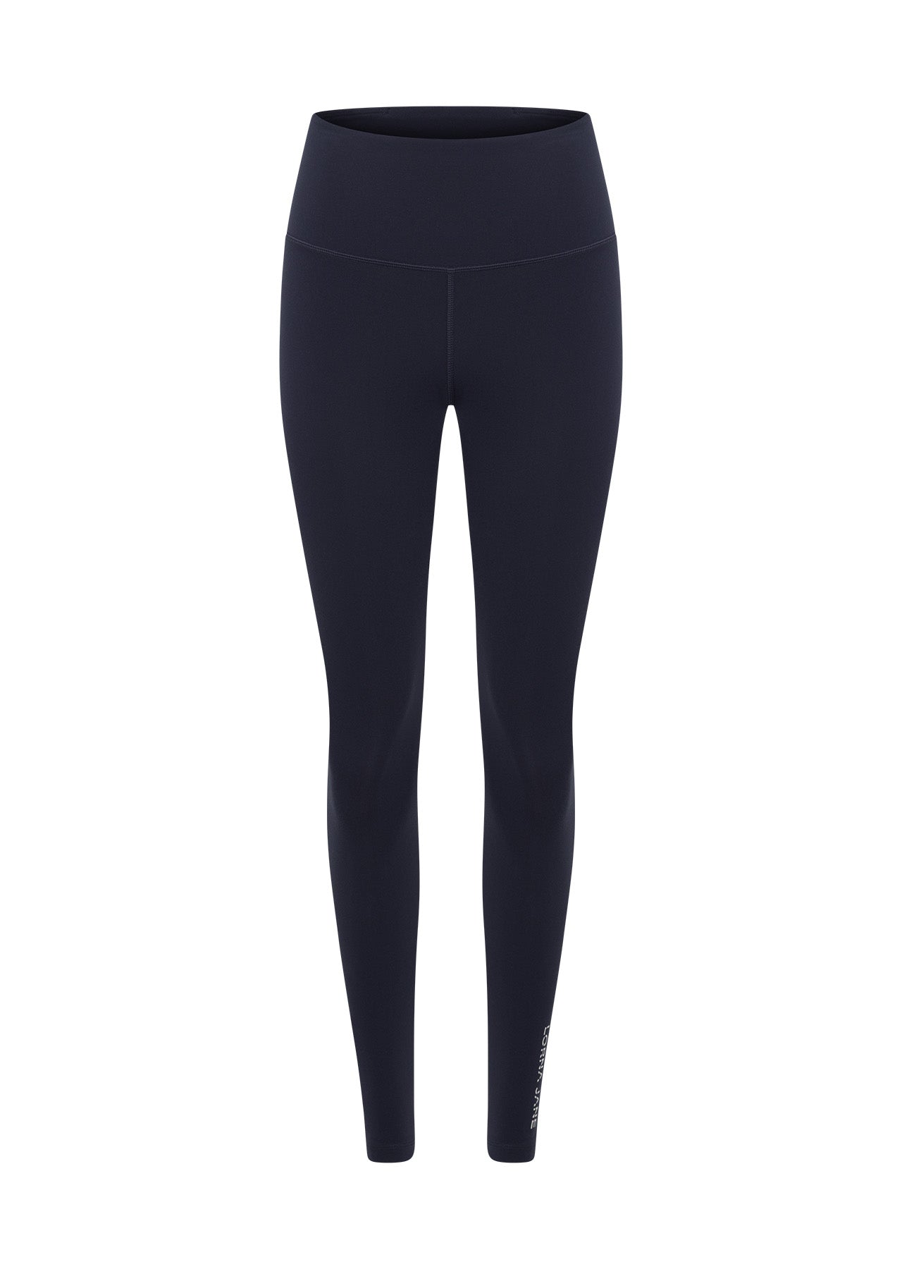 Lorna Jane Lotus No Chafe Phone Pocket Full Length Leggings - Dark Platinum Navy