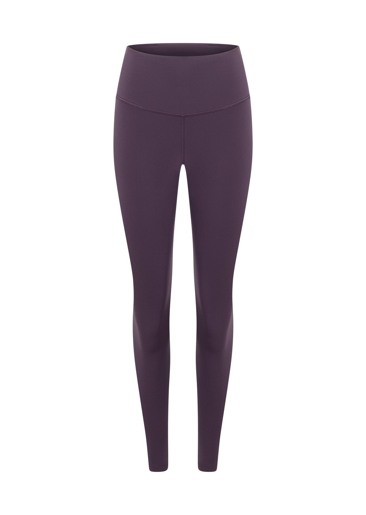Lorna Jane Lotus No Chafe Phone Pocket Full Length Leggings - Midnight Plum