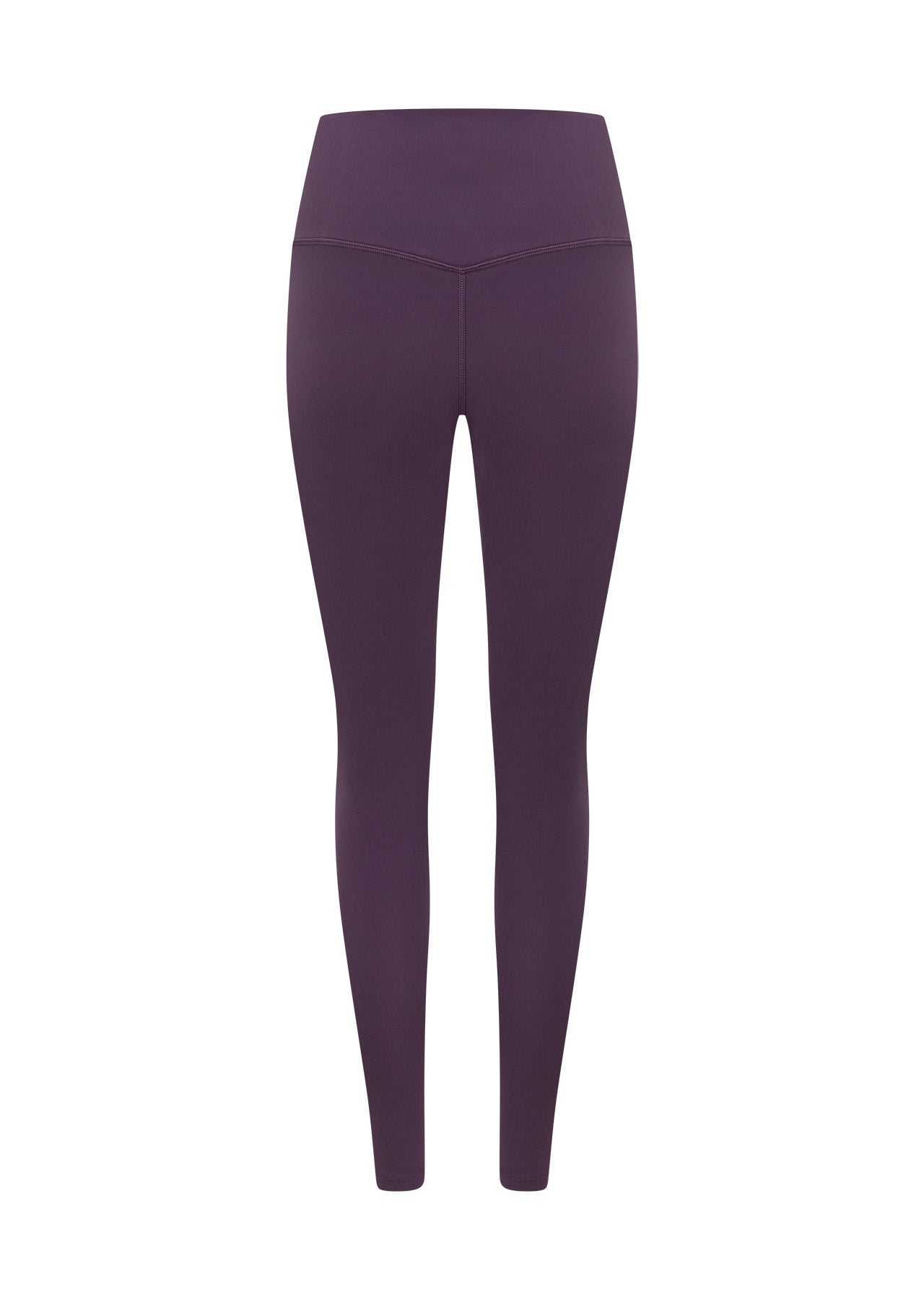 Lorna Jane Lotus No Chafe Phone Pocket Full Length Leggings - Midnight Plum