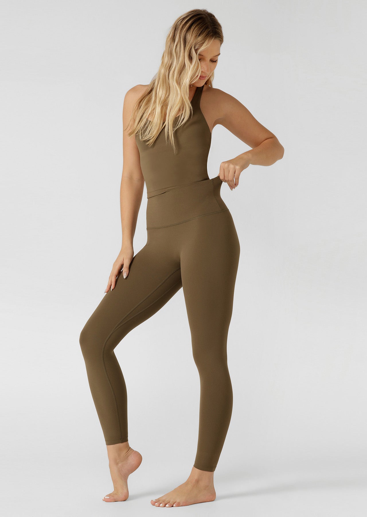 Lorna Jane Liberty Ankle Biter Leggings - Hazel