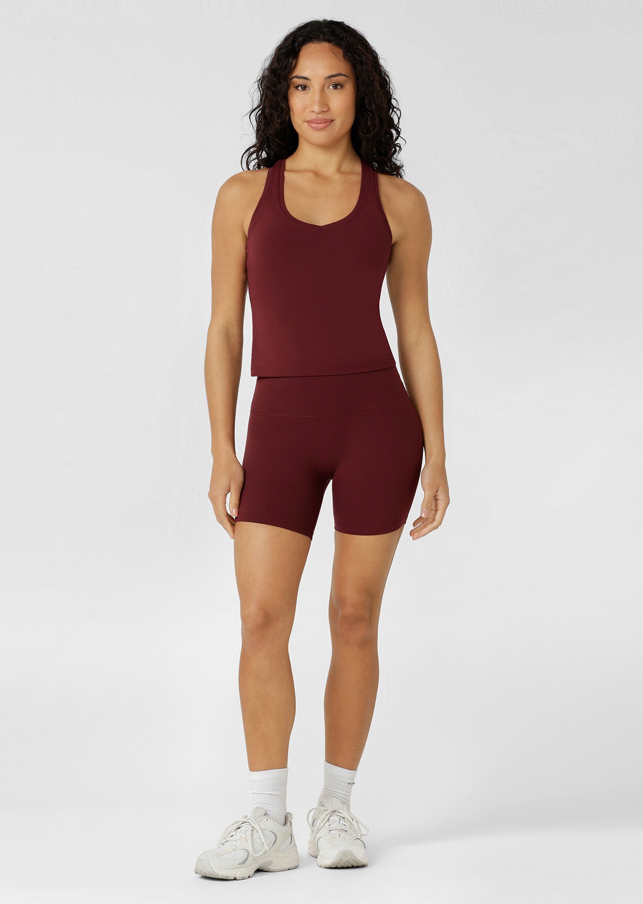 Lorna Jane Liberty 14cm Bike Shorts - Cranberry