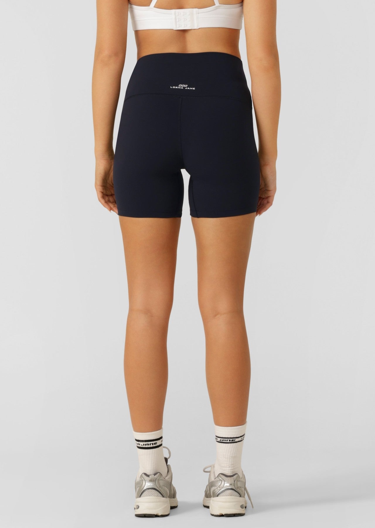 Lorna Jane Liberty 14cm Bike Shorts - Midnight Blue