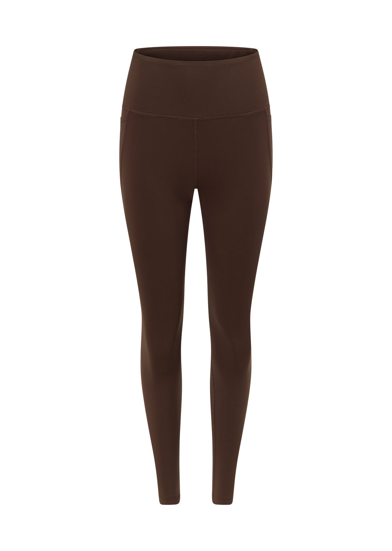 Lorna Jane Amy No Chafe Phone Pocket Full Length Leggings - Espresso