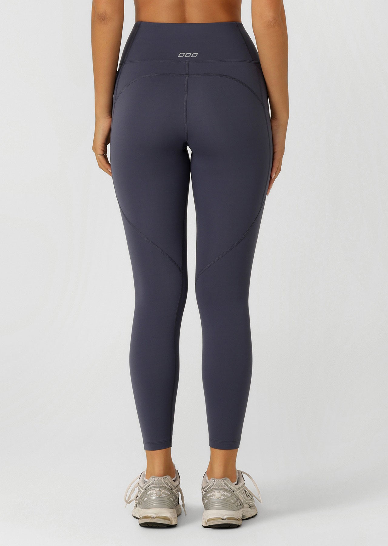 Lorna Jane Amy No Ride Phone Pocket Ankle Biter Leggings - Ash Blue