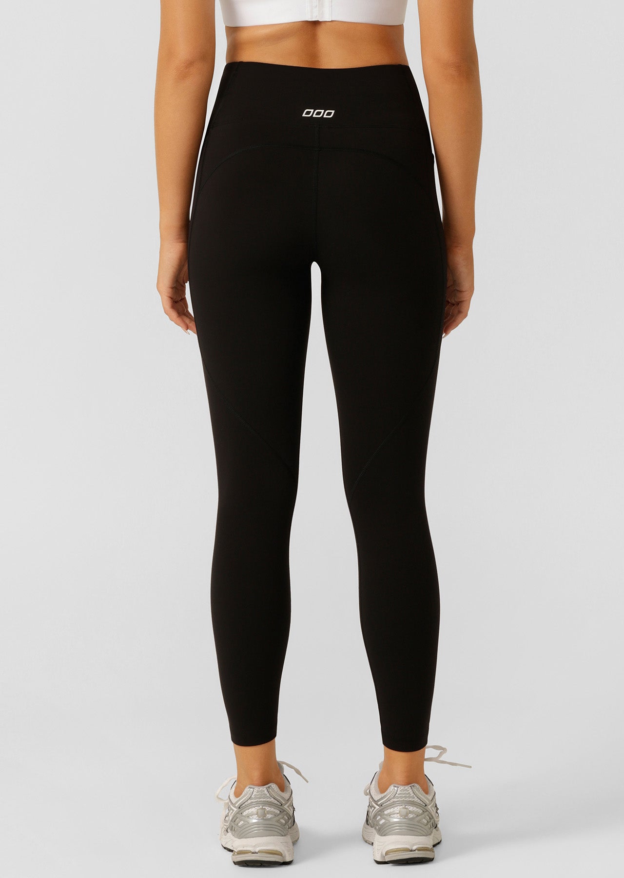 Lorna Jane Amy No Ride Phone Pocket Ankle Biter Leggings - Recycled Black