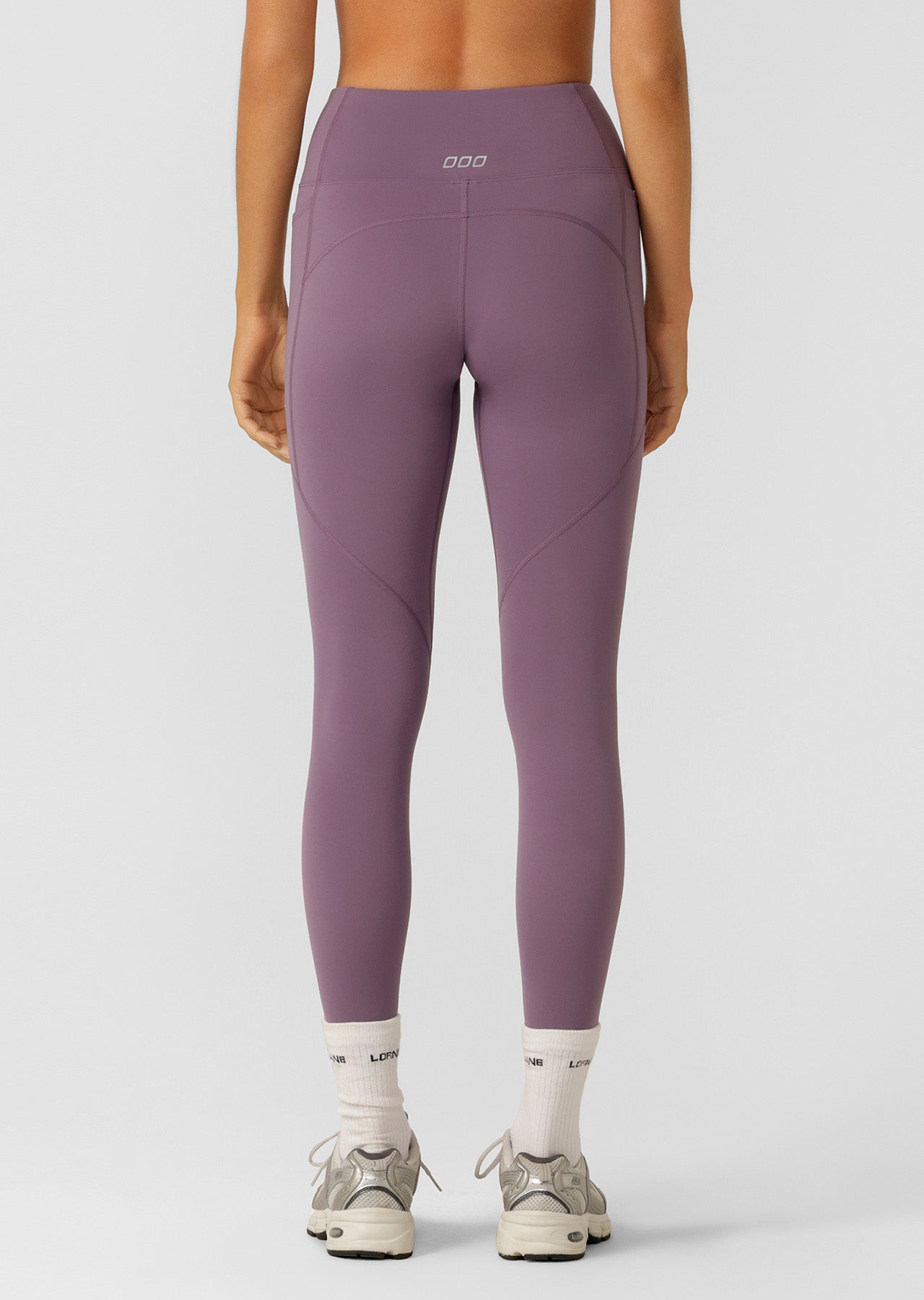 Lorna Jane Amy No Ride Phone Pocket Ankle Biter Leggings - Grape