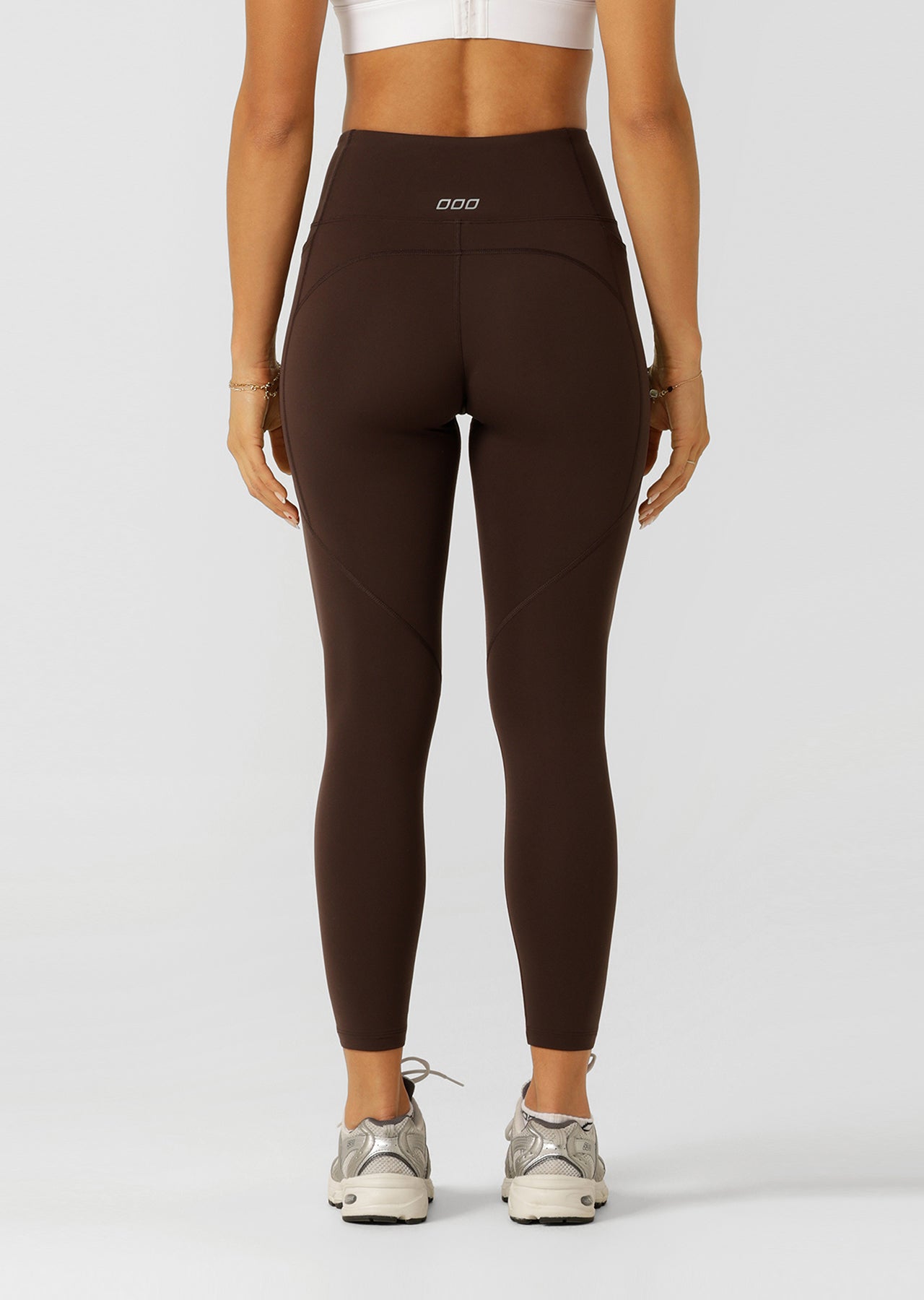 Lorna Jane Amy No Ride Phone Pocket Ankle Biter Leggings - Volcano