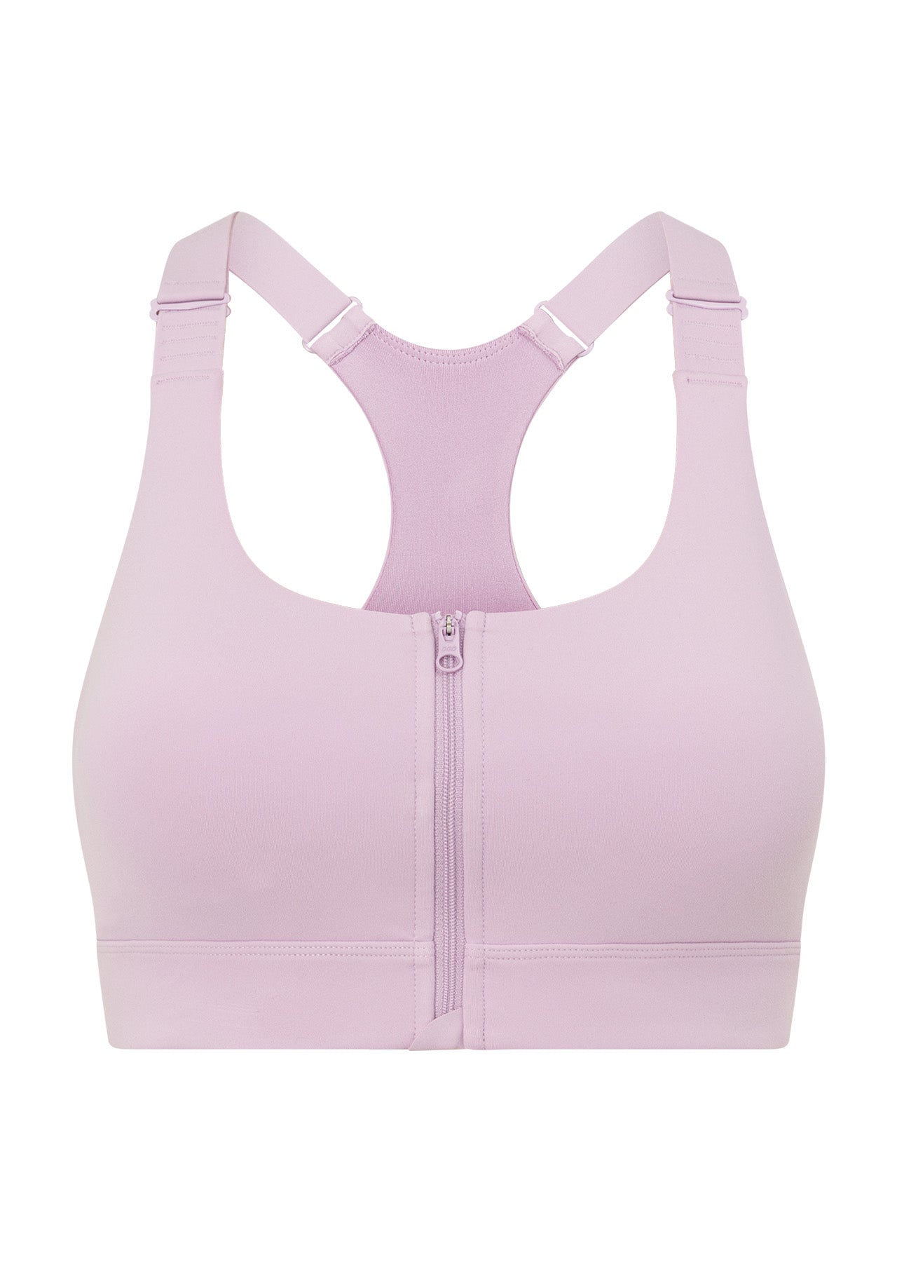 Lorna Jane Easy Zip On Max Support Sports Bra - Dusty Lilac