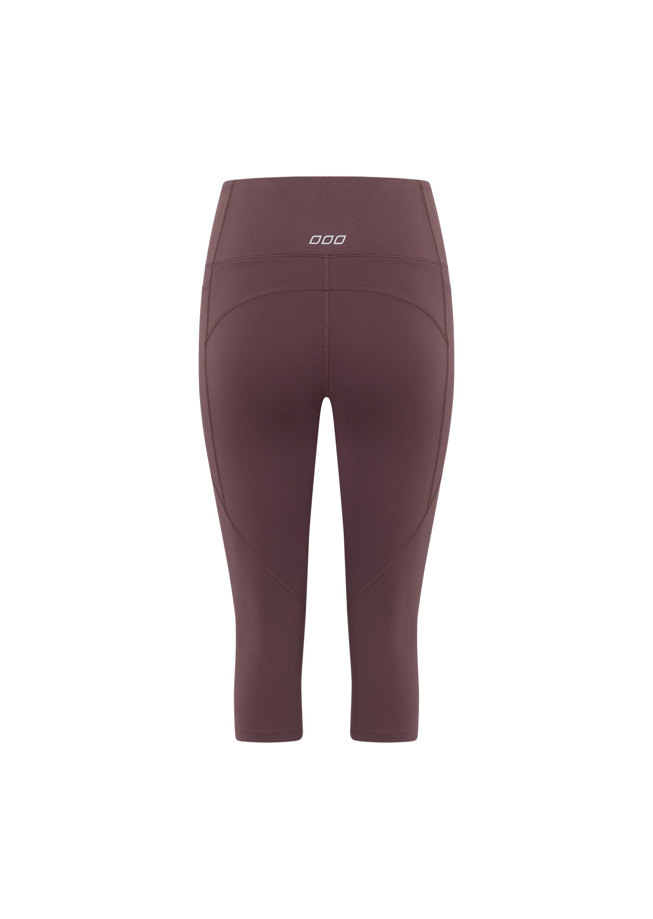 Lorna Jane Amy No Ride Phone Pocket 3/4 Leggings - Amethyst Shadow