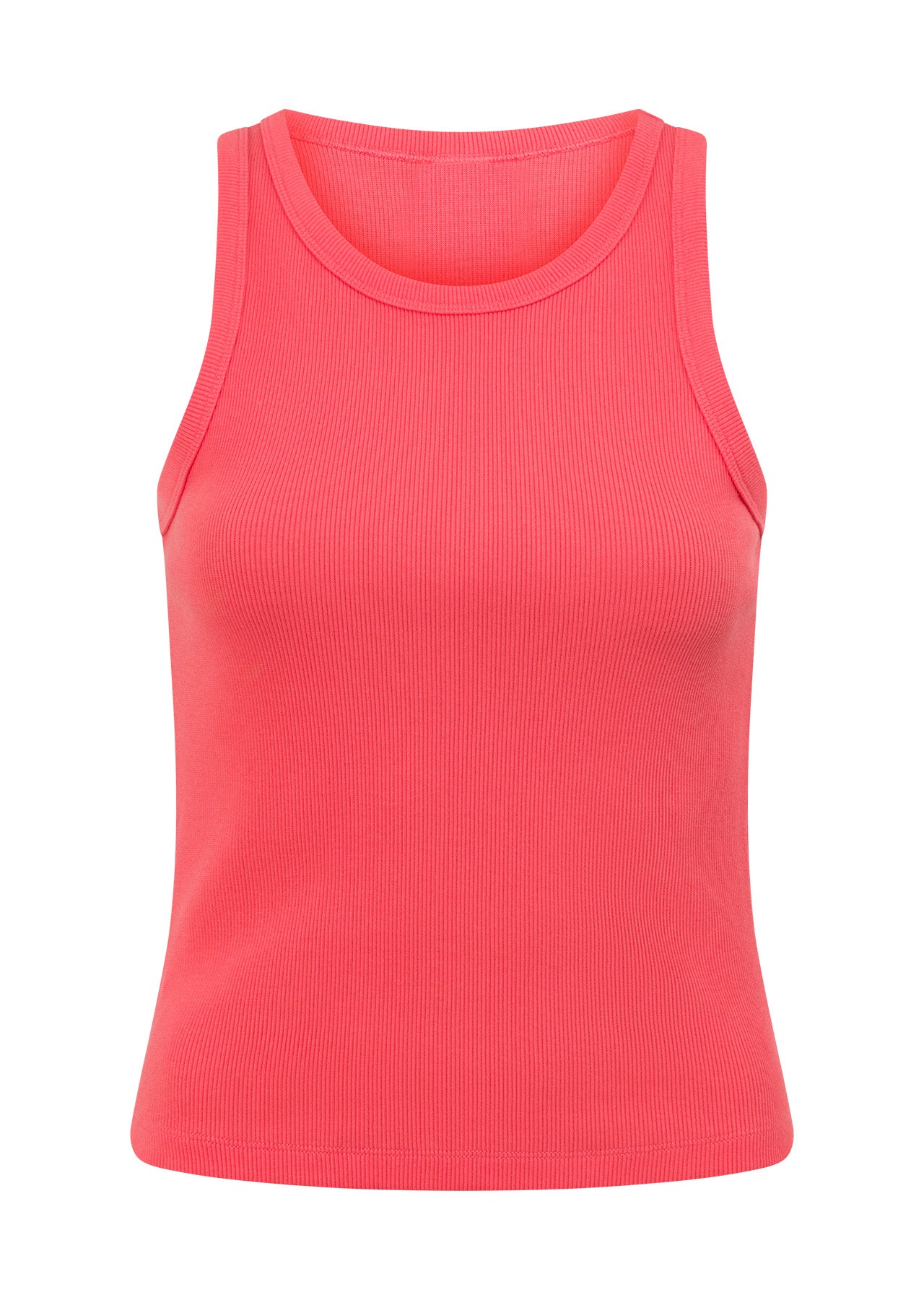 Lorna Jane LJ Basics Rib Tank - Guava Glow