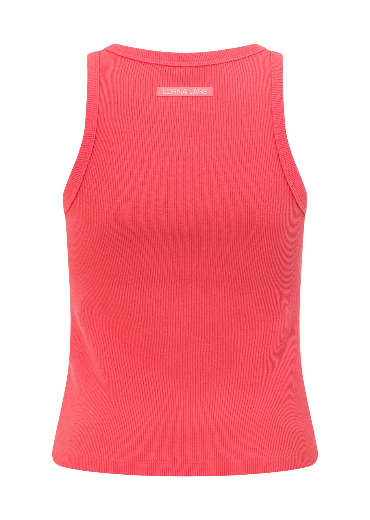 Lorna Jane LJ Basics Rib Tank - Guava Glow