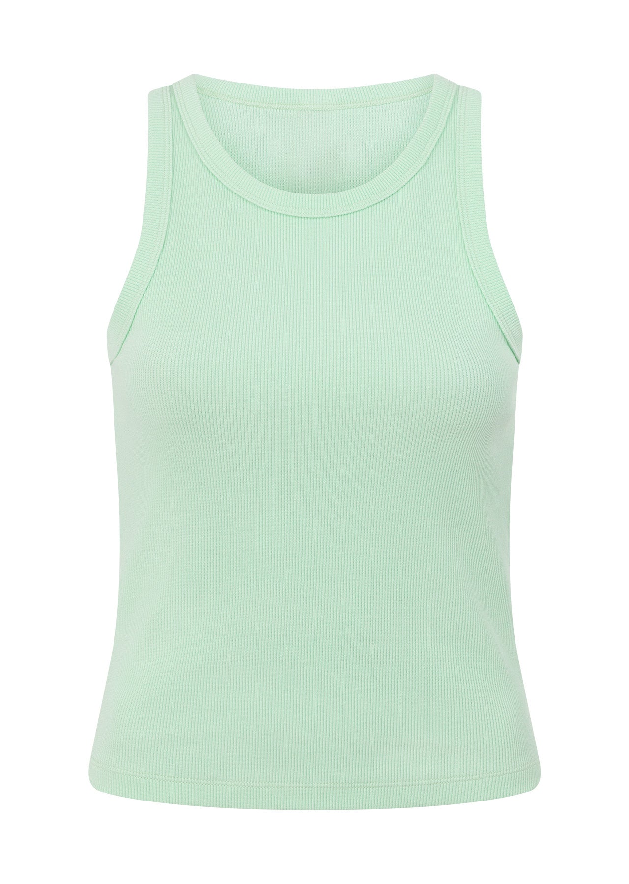 Lorna Jane LJ Basics Rib Tank - Mint Cream