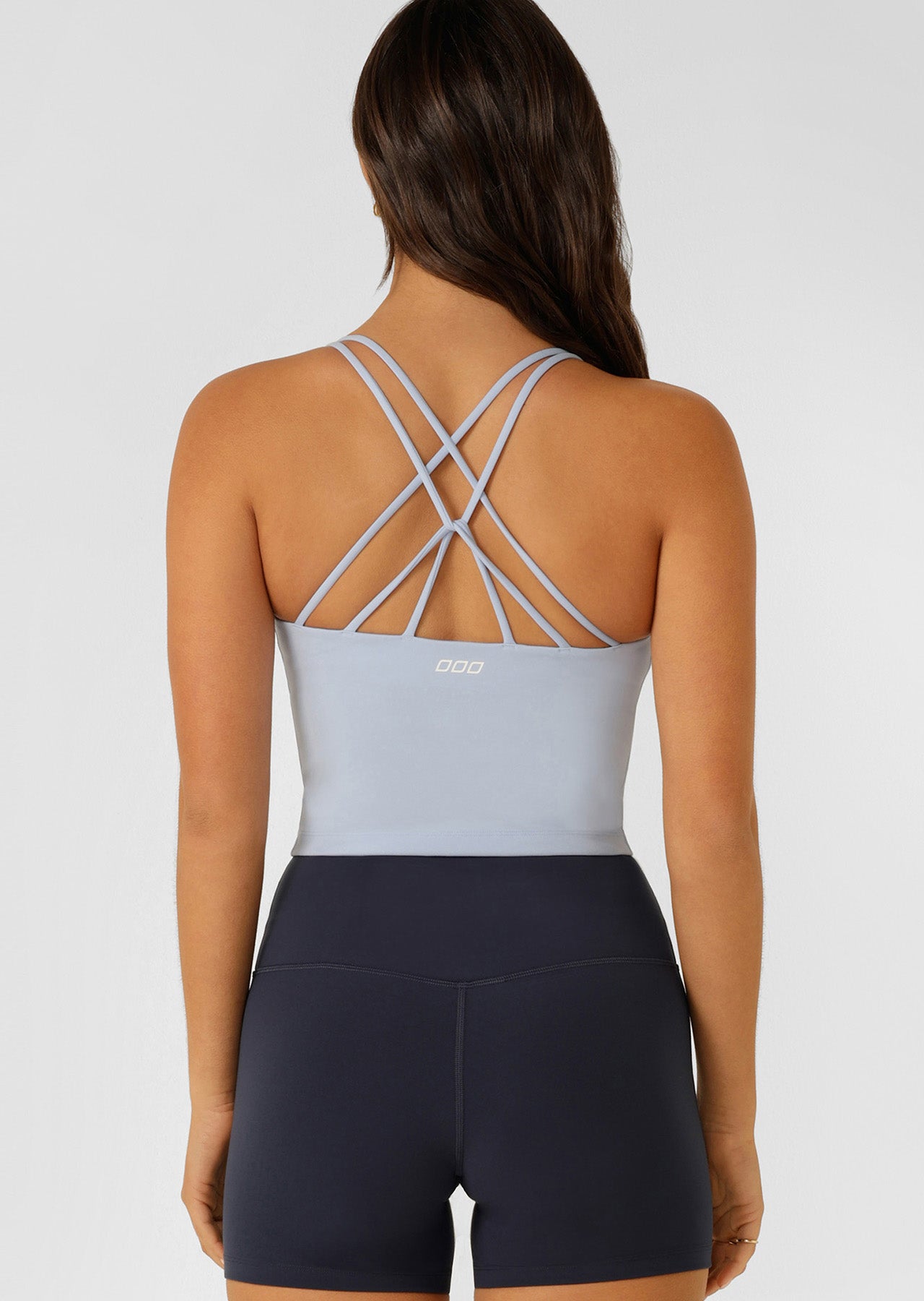 Lorna Jane Lotus Bra Tank Combo - Oxford Blue