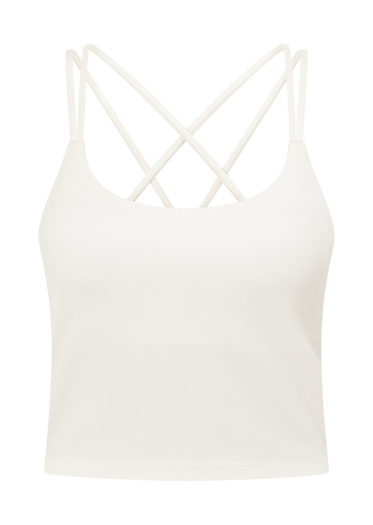 Lorna Jane Lotus Bra Tank Combo - Porcelain